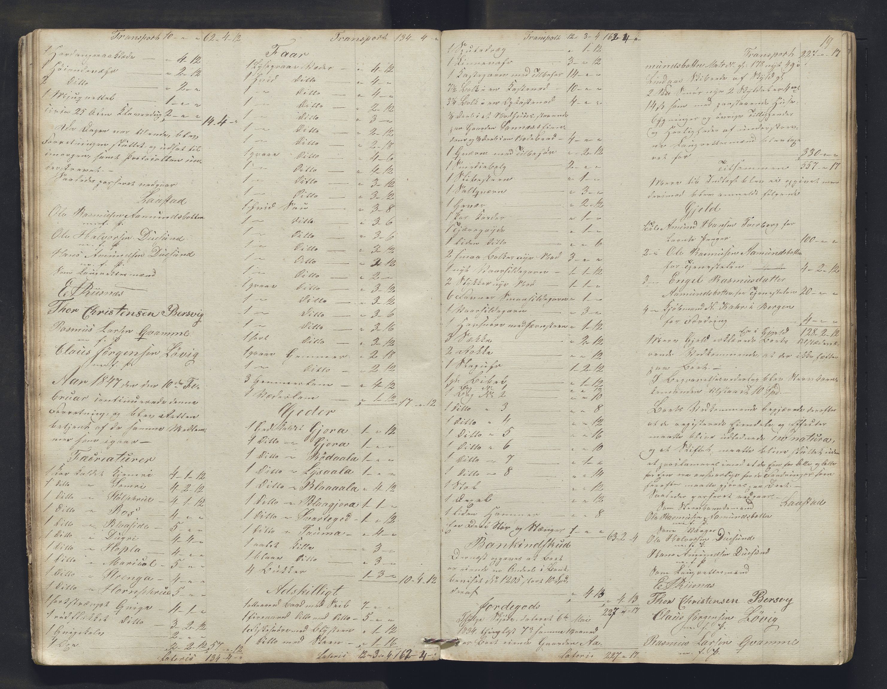 Nordhordland sorenskrivar, AV/SAB-A-2901/1/H/Hb/L0015: Registreringsprotokollar, 1846-1850, s. 19