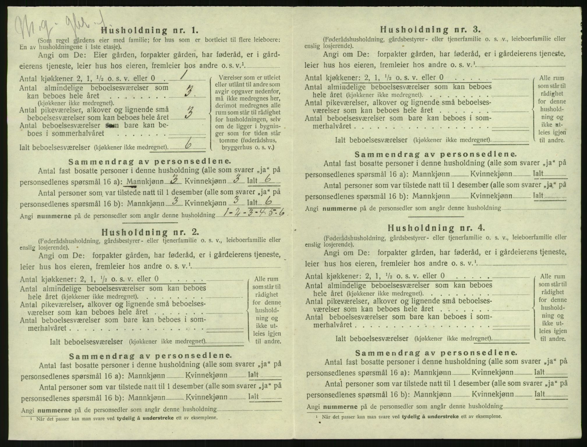 SAK, Folketelling 1920 for 0913 Søndeled herred, 1920, s. 306