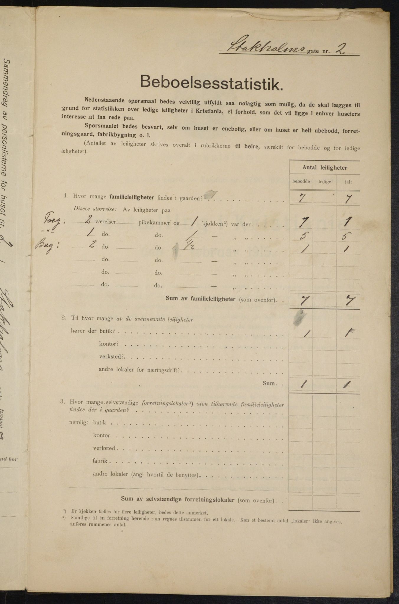 OBA, Kommunal folketelling 1.2.1915 for Kristiania, 1915, s. 102471