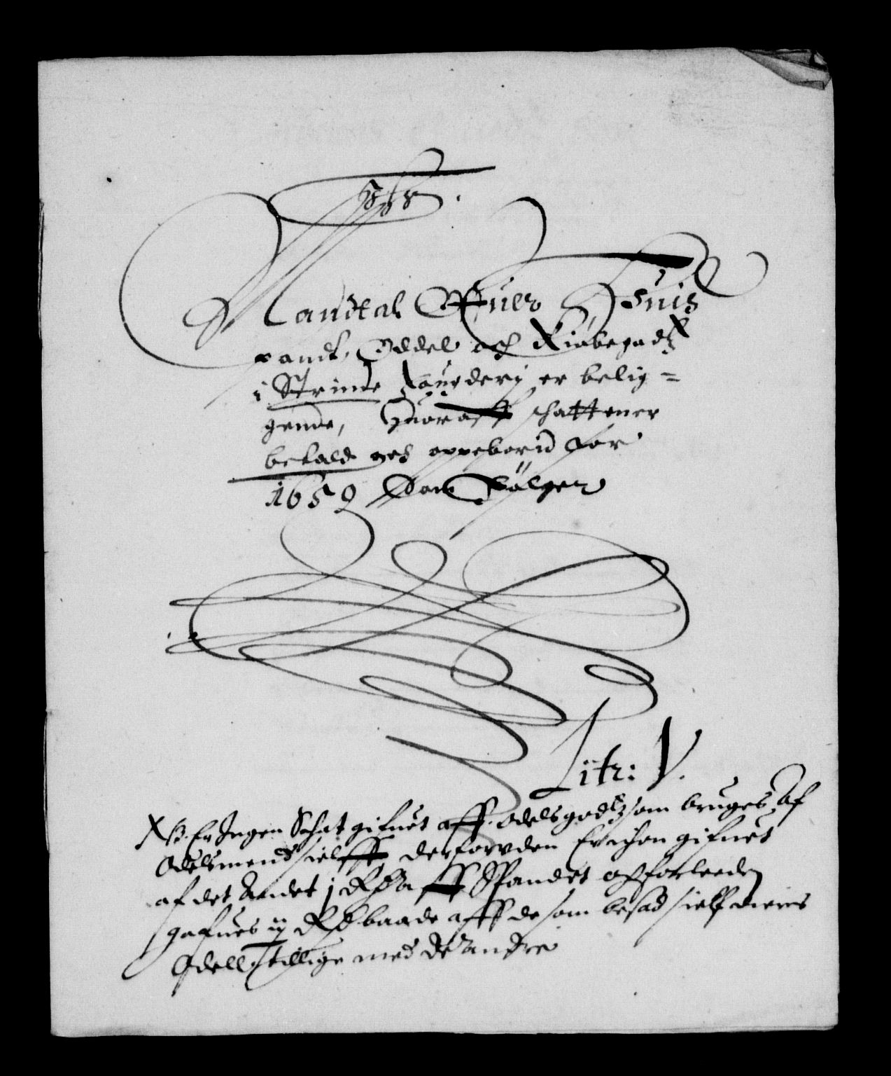 Rentekammeret inntil 1814, Reviderte regnskaper, Lensregnskaper, AV/RA-EA-5023/R/Rb/Rbw/L0140: Trondheim len, 1659-1660