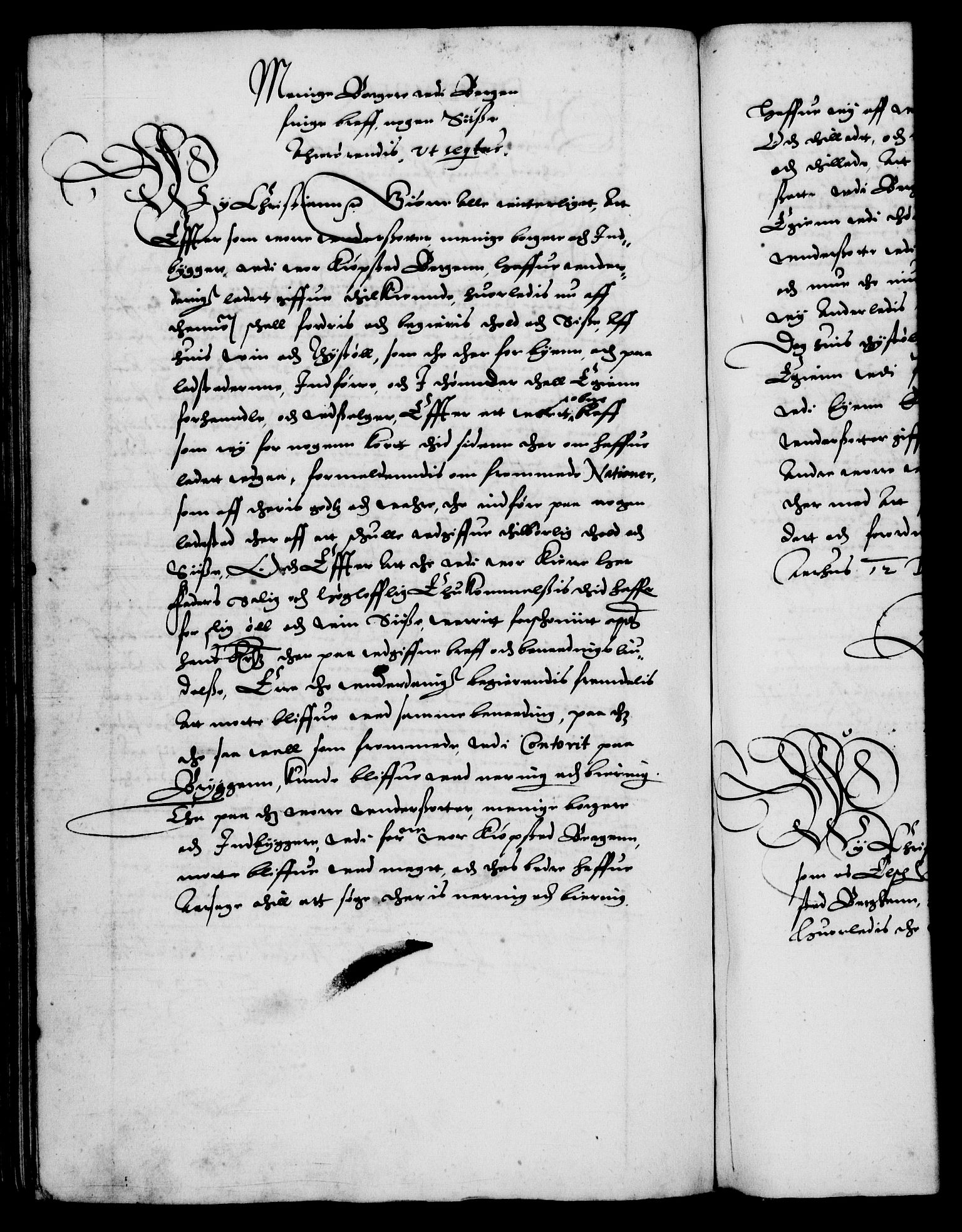 Danske Kanselli 1572-1799, RA/EA-3023/F/Fc/Fca/Fcaa/L0002: Norske registre (mikrofilm), 1588-1596, s. 266b