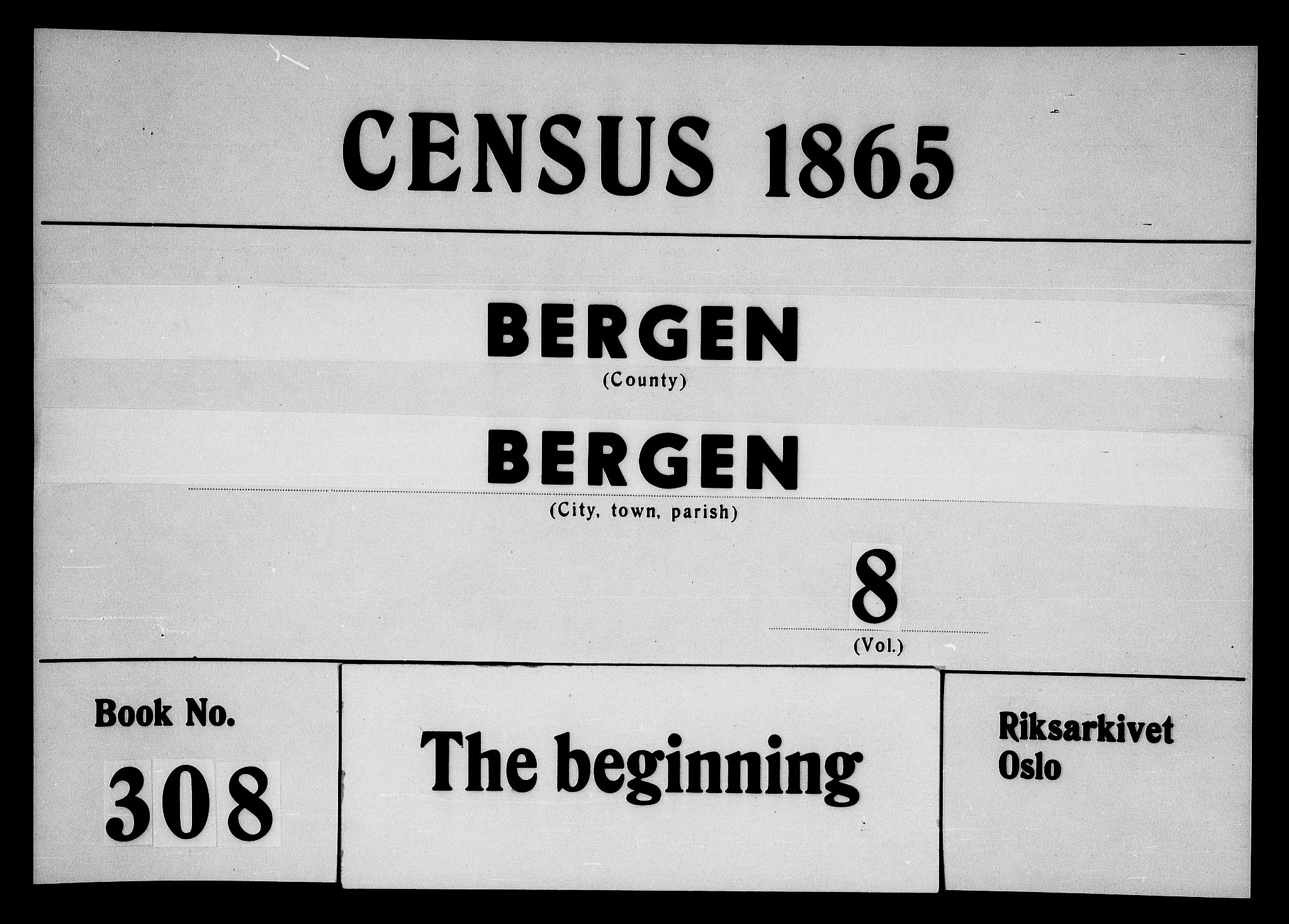 RA, Folketelling 1865 for 1301 Bergen kjøpstad, 1865, s. 3582