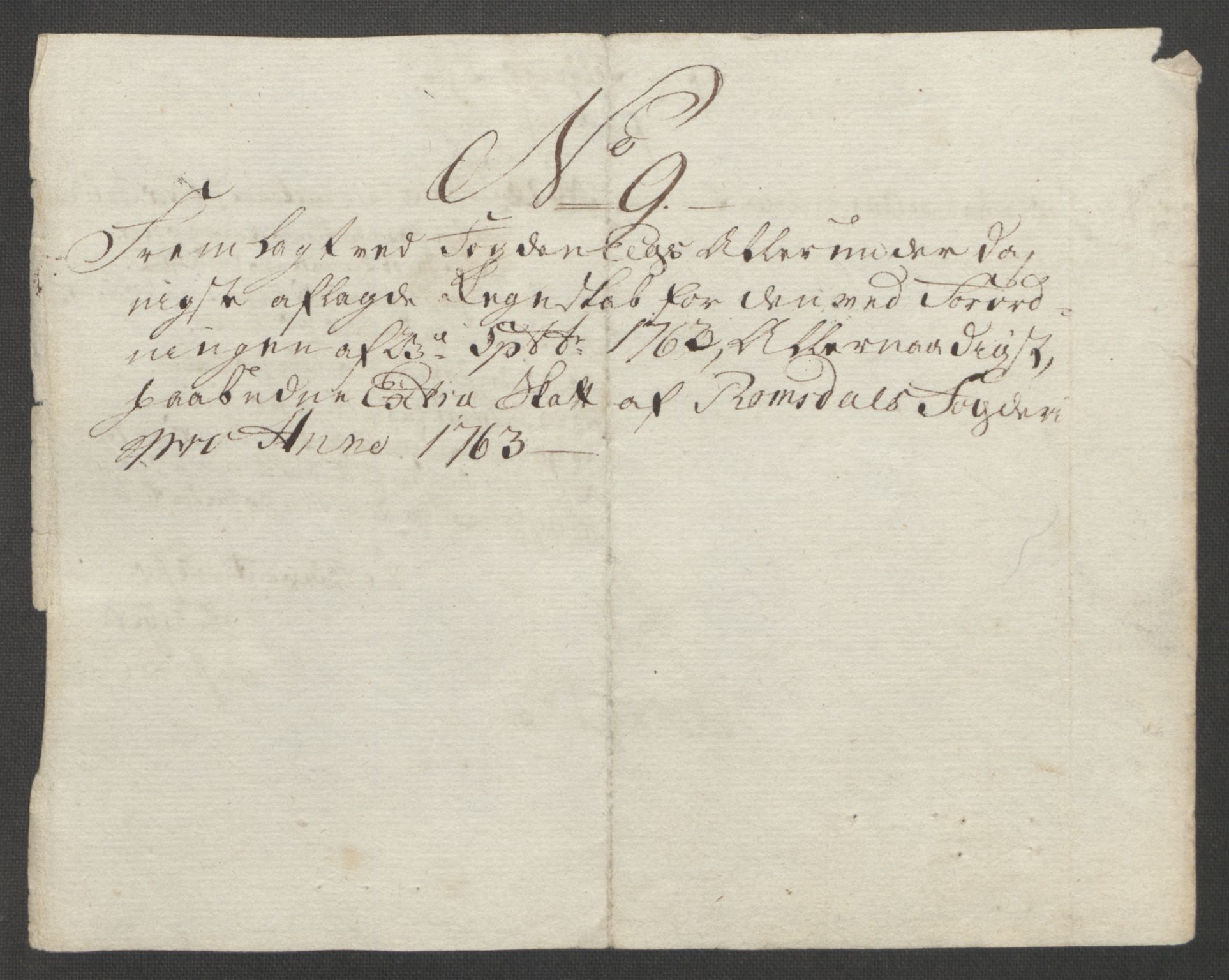 Rentekammeret inntil 1814, Reviderte regnskaper, Fogderegnskap, RA/EA-4092/R55/L3730: Ekstraskatten Romsdal, 1762-1763, s. 381
