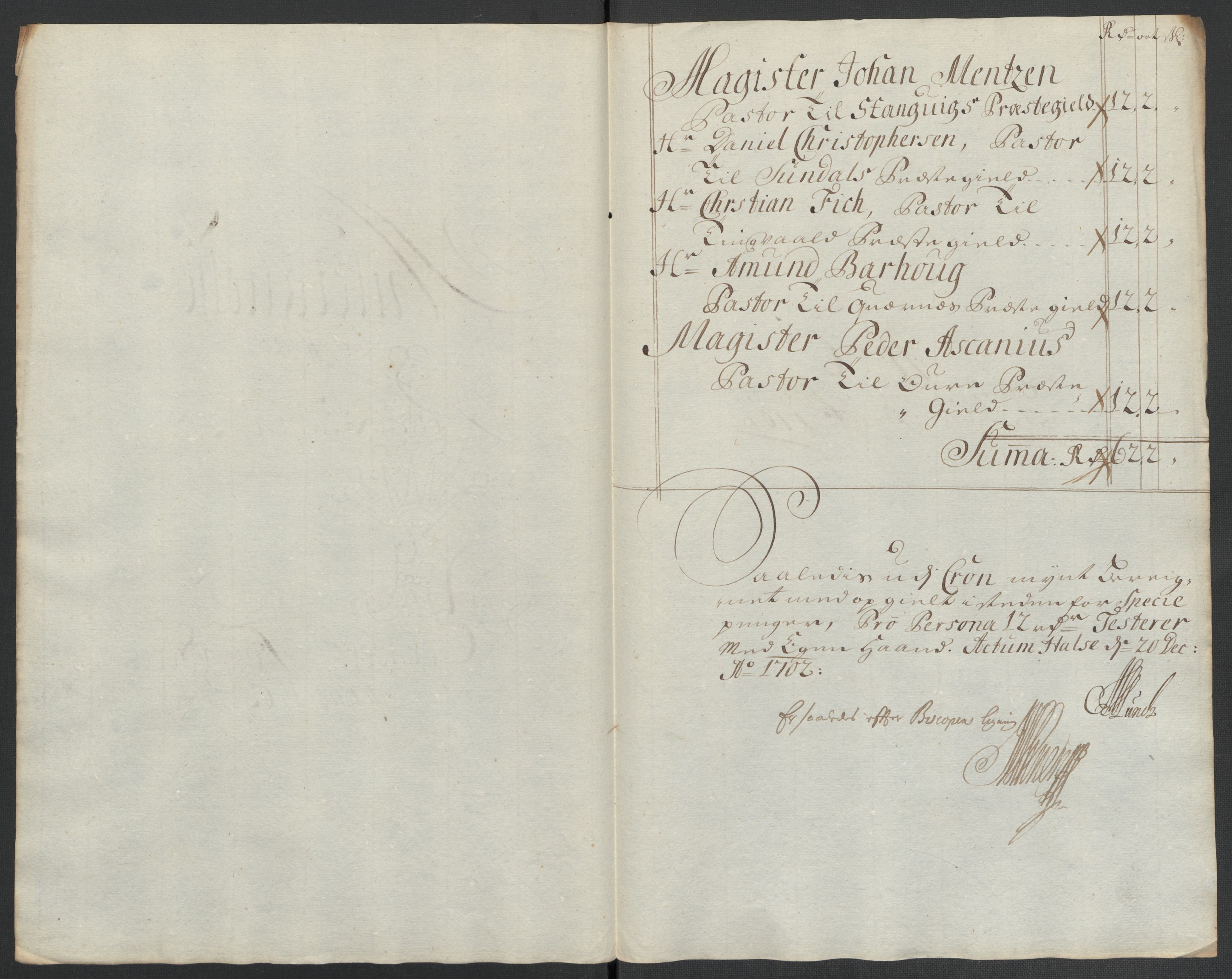 Rentekammeret inntil 1814, Reviderte regnskaper, Fogderegnskap, RA/EA-4092/R56/L3739: Fogderegnskap Nordmøre, 1700-1702, s. 437