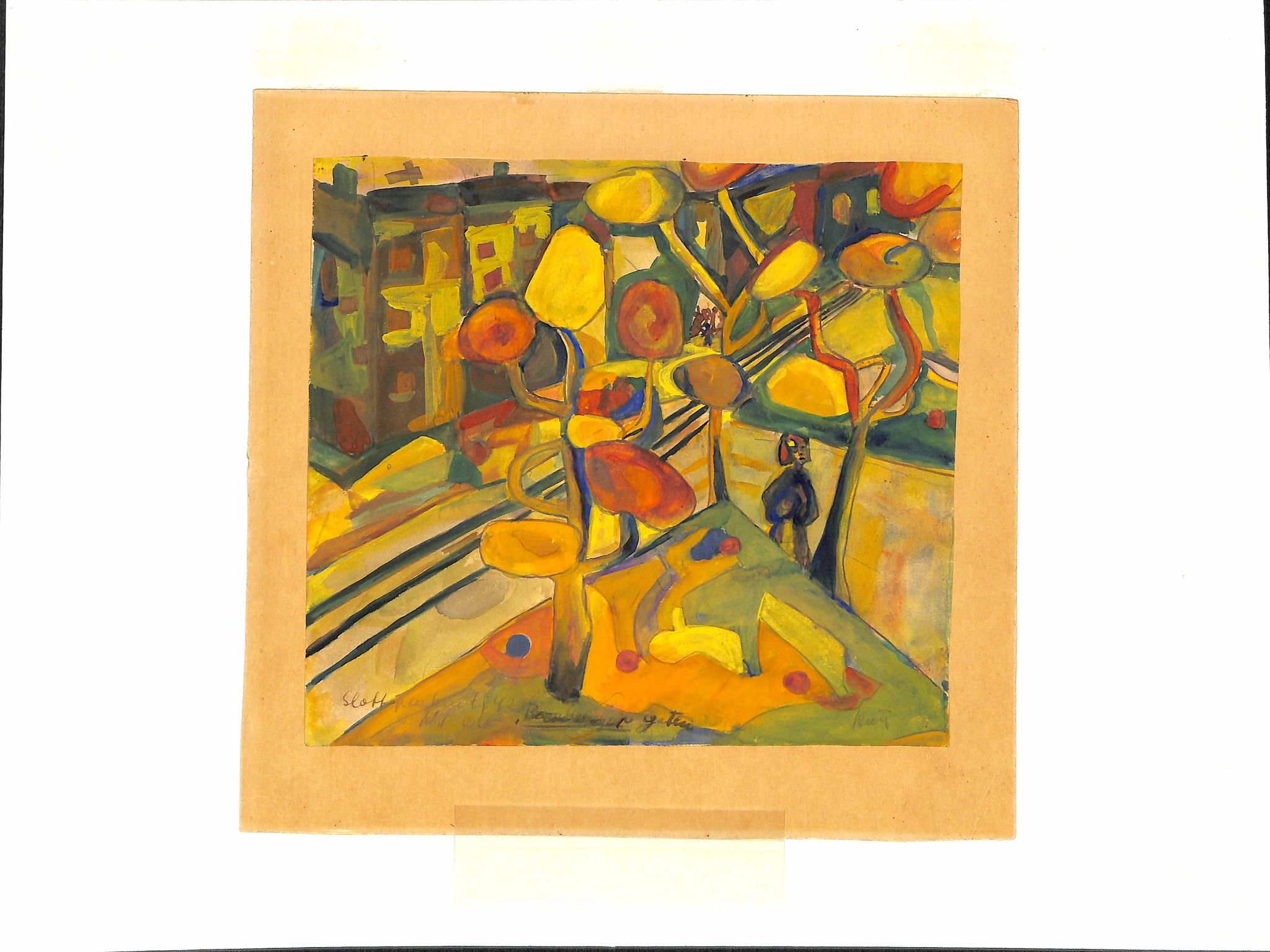 Maier, Ruth, HL/PA-7/T/0001 / Akvareller, 1941-1942
