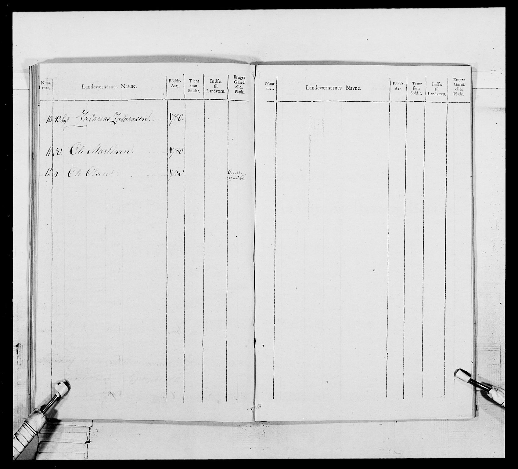 Generalitets- og kommissariatskollegiet, Det kongelige norske kommissariatskollegium, AV/RA-EA-5420/E/Eh/L0111: Vesterlenske nasjonale infanteriregiment, 1810, s. 132