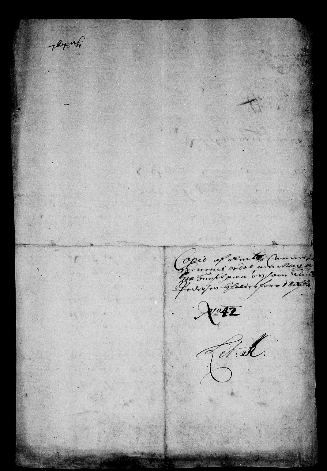 Rentekammeret inntil 1814, Reviderte regnskaper, Stiftamtstueregnskaper, Bergen stiftamt, AV/RA-EA-6043/R/Rc/L0091: Bergen stiftamt, 1689