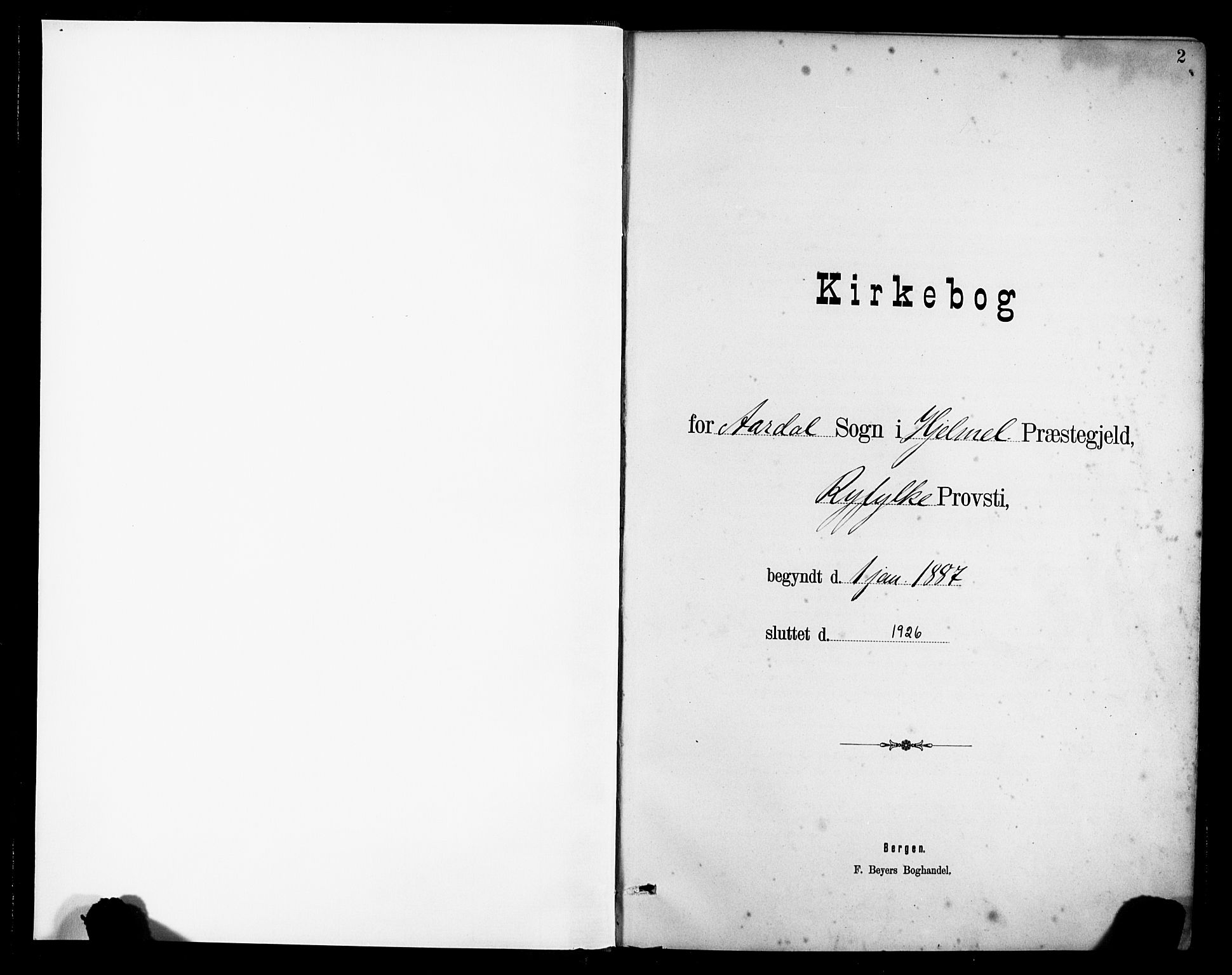 Hjelmeland sokneprestkontor, SAST/A-101843/02/A/L0001: Ministerialbok nr. A 16, 1887-1926