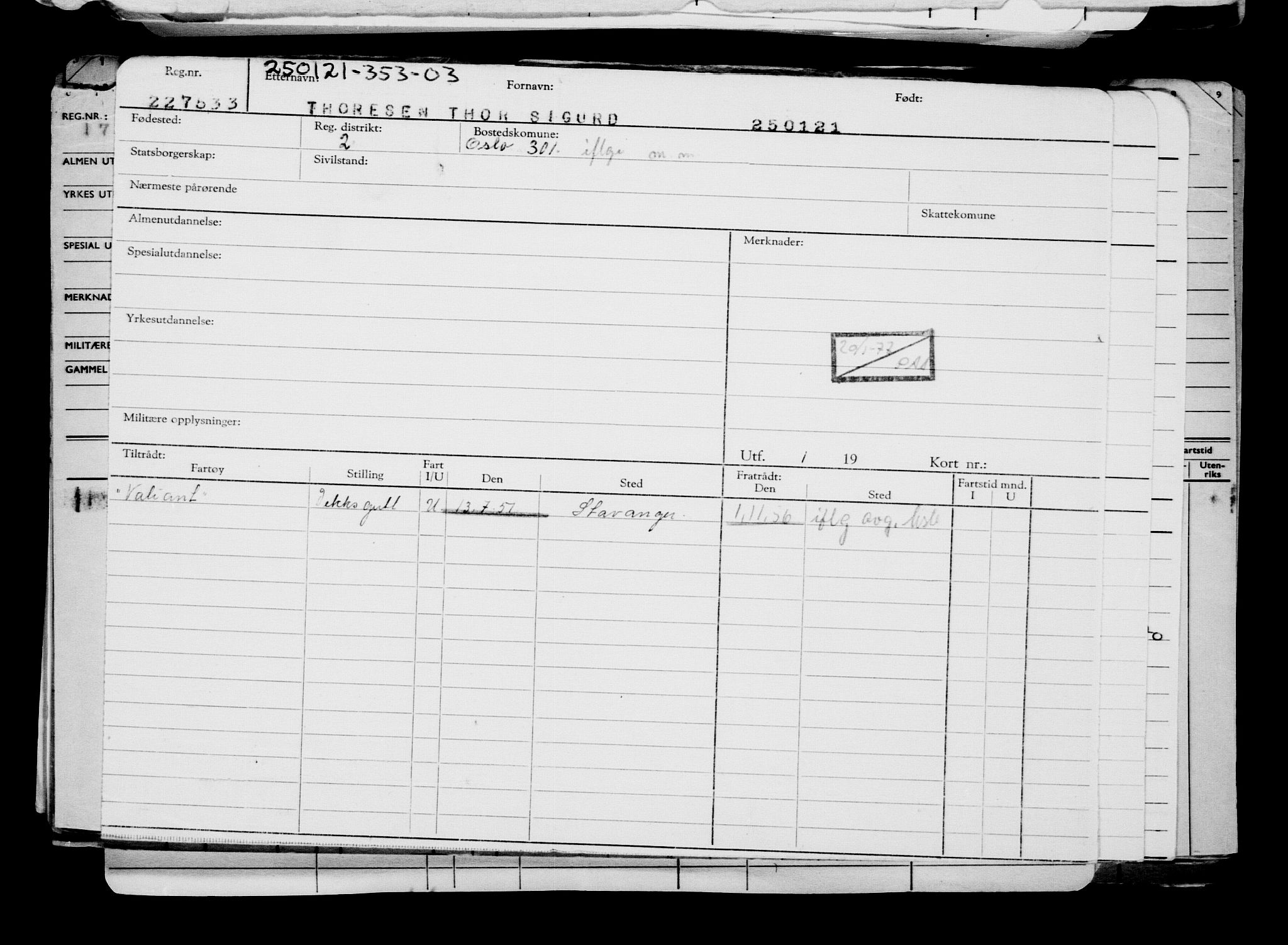 Direktoratet for sjømenn, AV/RA-S-3545/G/Gb/L0189: Hovedkort, 1921, s. 548