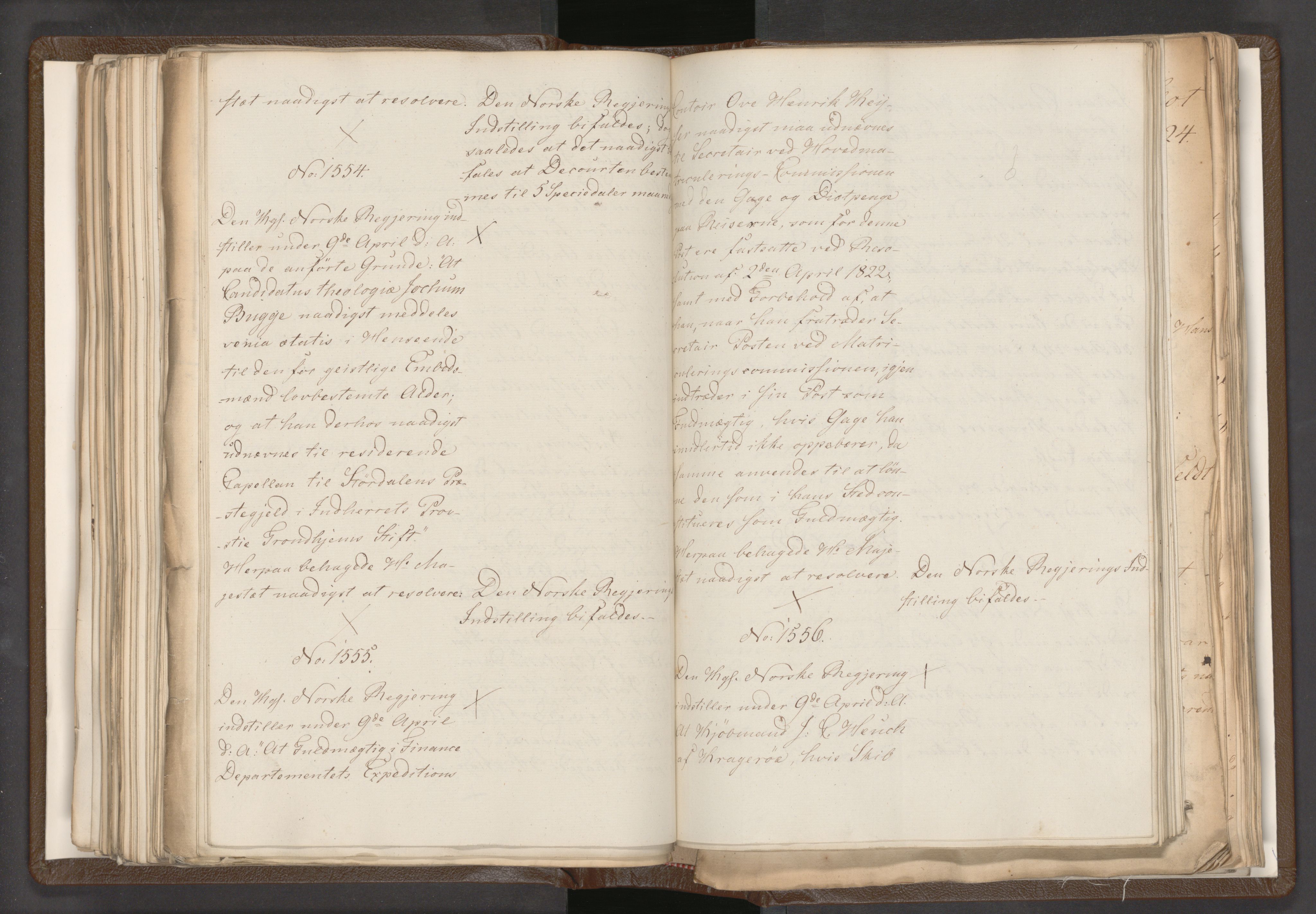 Statsrådssekretariatet, AV/RA-S-1001/A/Ab/L0018: Kgl. res. nr. 1112-1753, 1. halvår, 1824