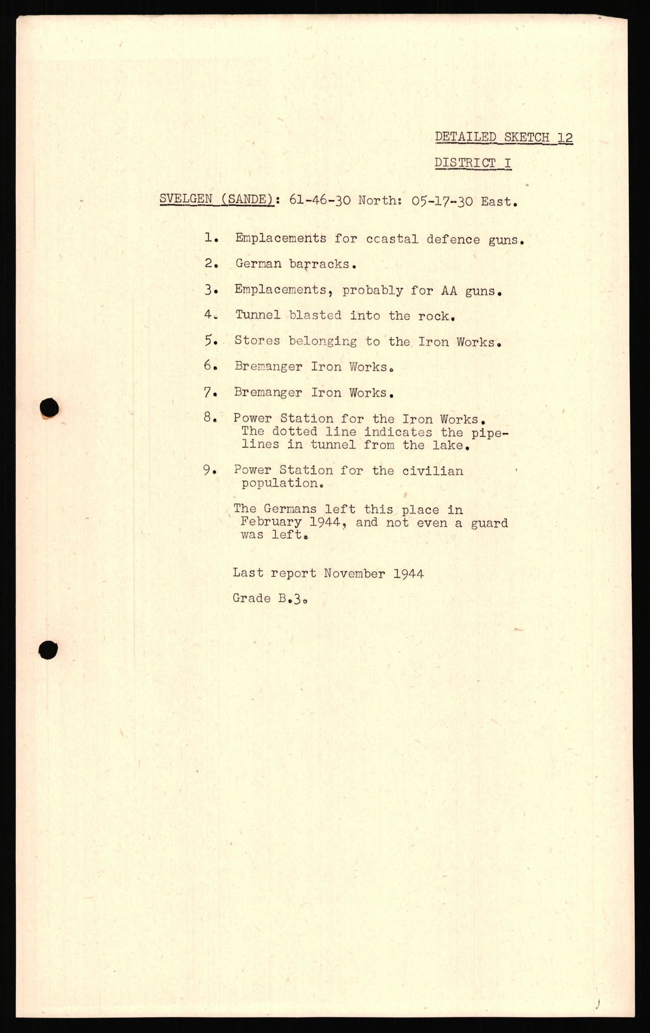 Forsvaret, Forsvarets overkommando II, AV/RA-RAFA-3915/D/Dd/L0017: Sogn og Fjordane / Hordaland, 1943-1945, s. 67