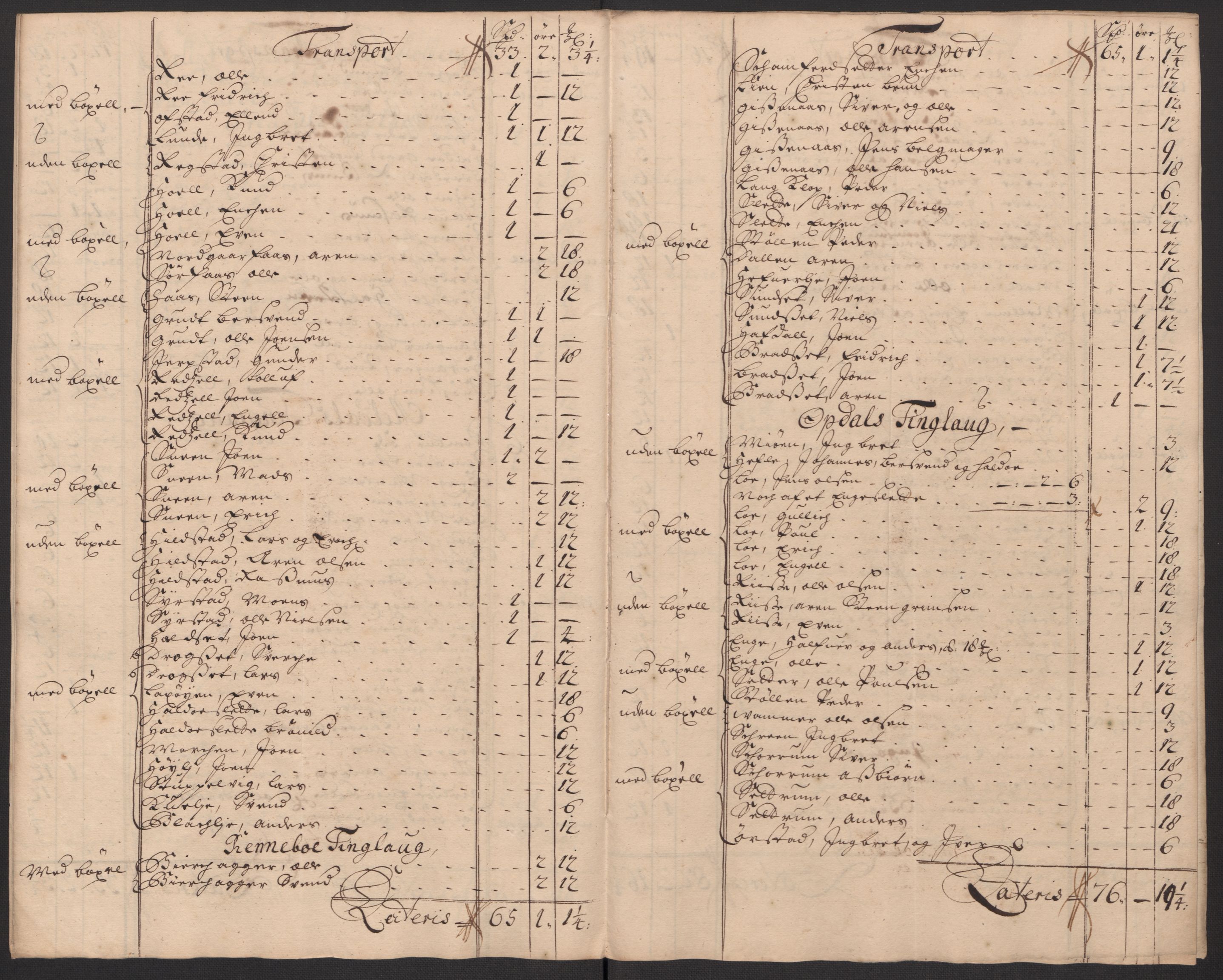 Rentekammeret inntil 1814, Reviderte regnskaper, Fogderegnskap, RA/EA-4092/R60/L3958: Fogderegnskap Orkdal og Gauldal, 1708, s. 268