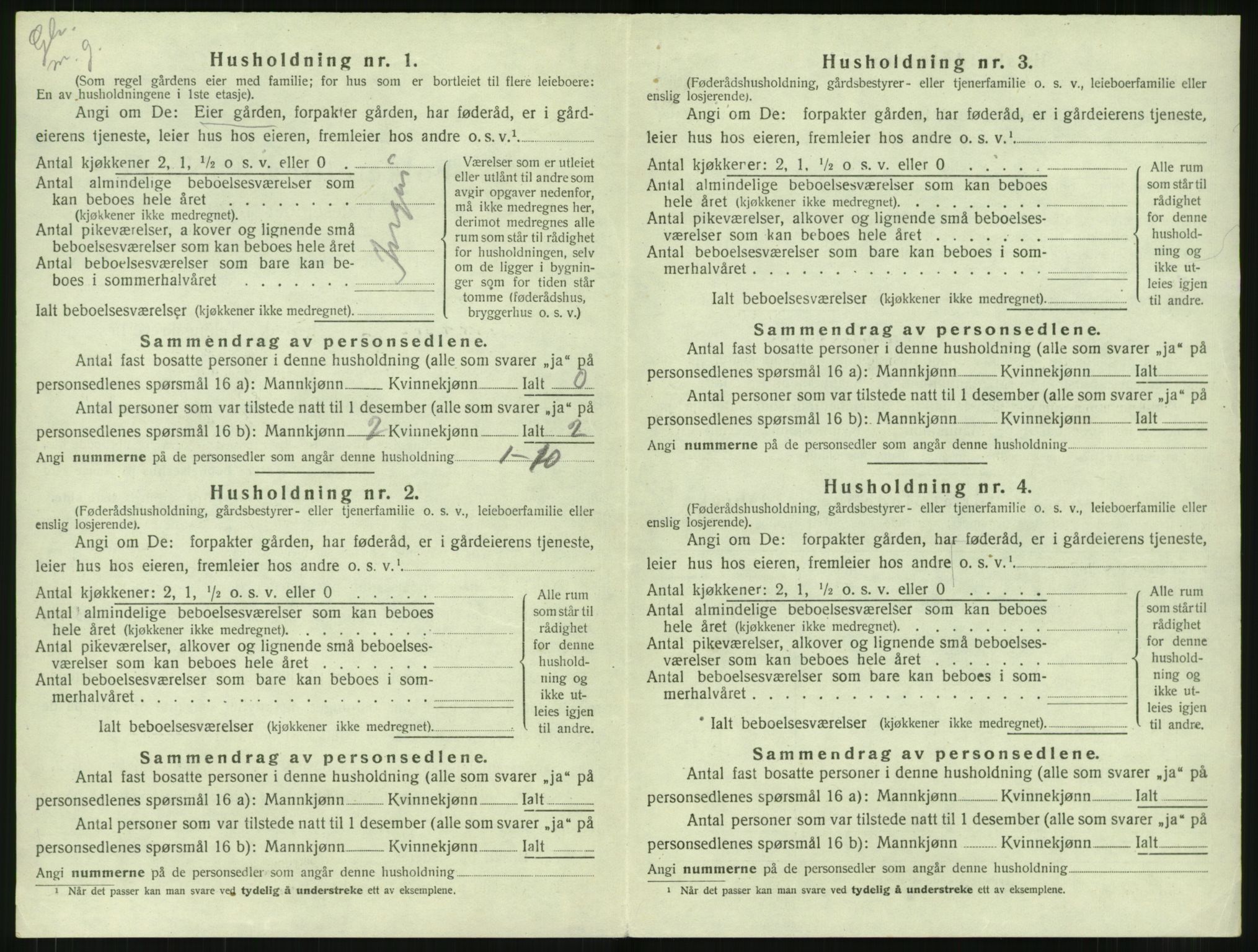 SAT, Folketelling 1920 for 1534 Haram herred, 1920, s. 290