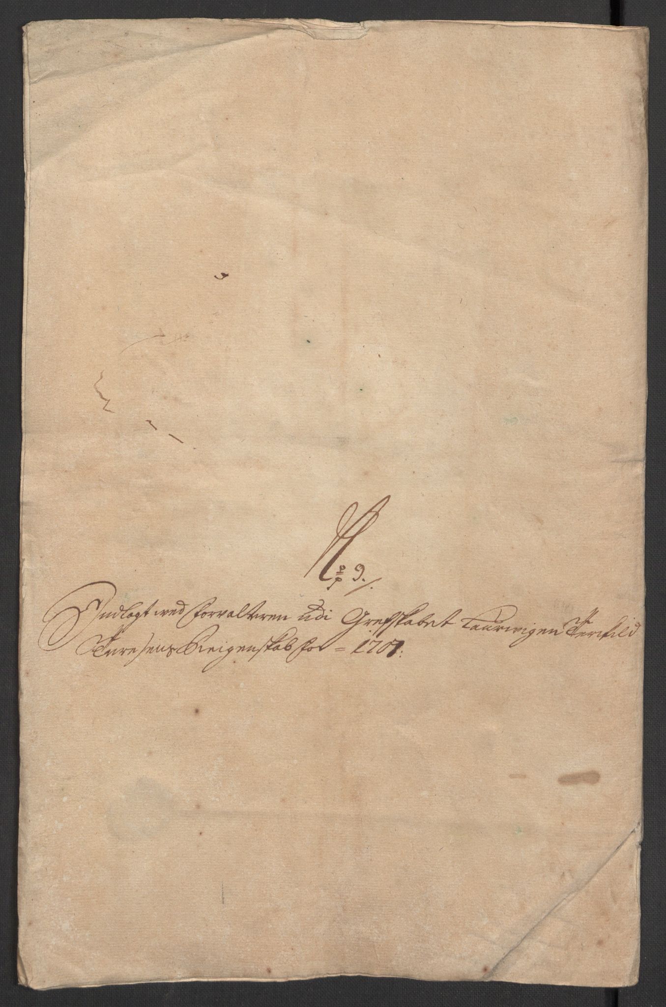 Rentekammeret inntil 1814, Reviderte regnskaper, Fogderegnskap, RA/EA-4092/R33/L1980: Fogderegnskap Larvik grevskap, 1707-1708, s. 187