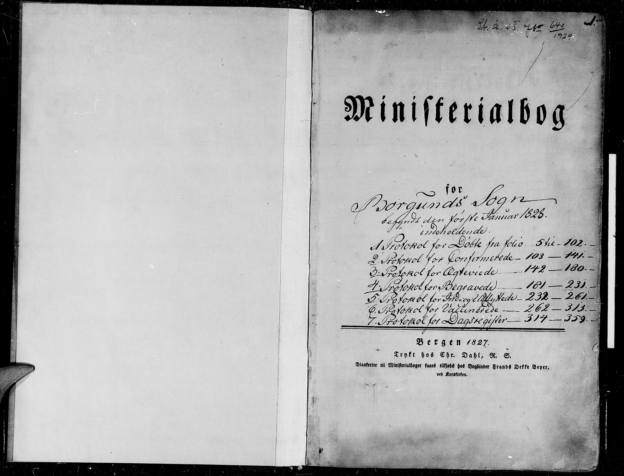 Ministerialprotokoller, klokkerbøker og fødselsregistre - Møre og Romsdal, SAT/A-1454/528/L0395: Ministerialbok nr. 528A06, 1828-1839, s. 1