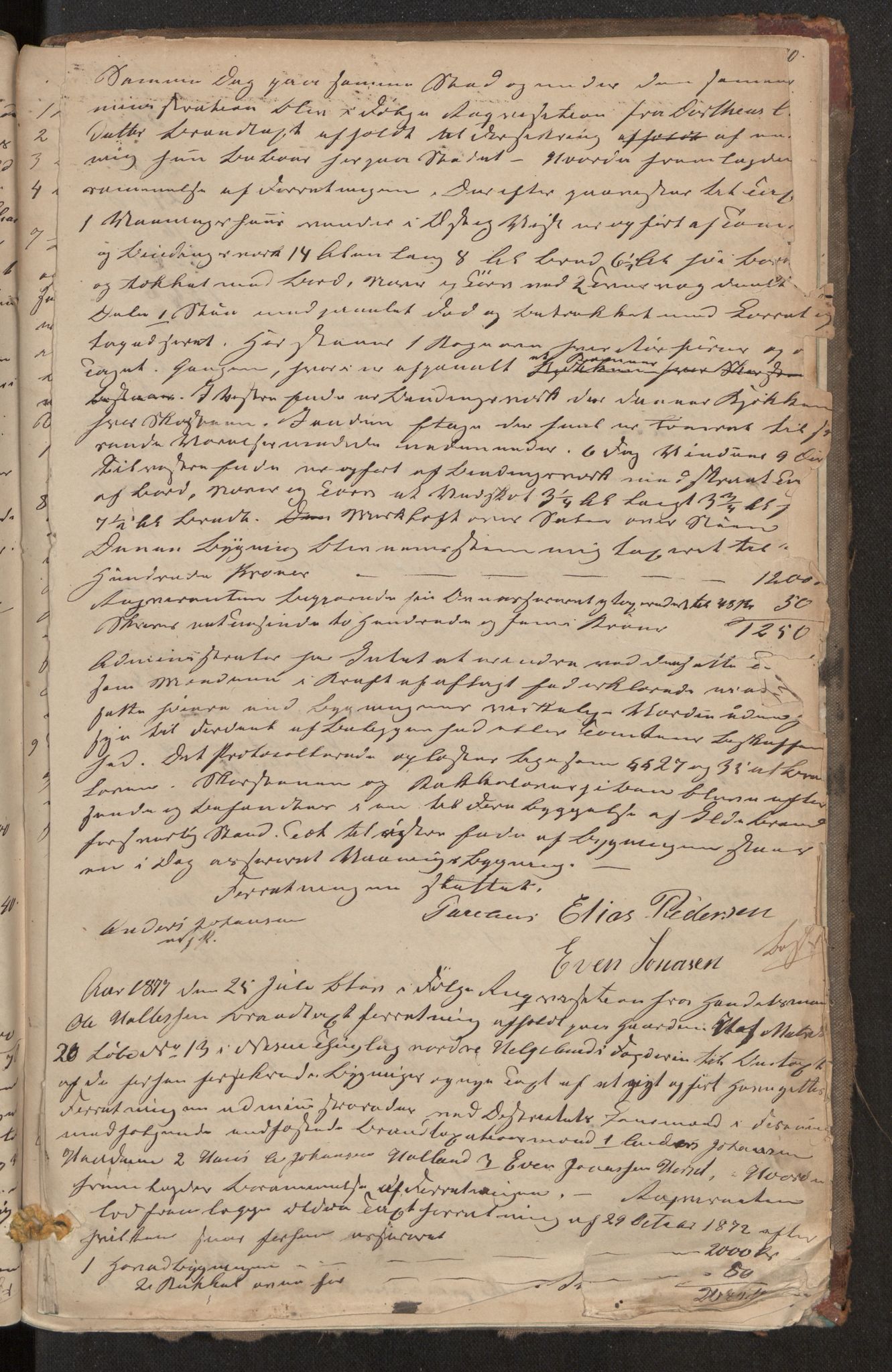 Norges Brannkasse Nesna, AV/SAT-A-5575/Fa/L0001: Branntakstprotokoll, 1862-1877, s. 279a