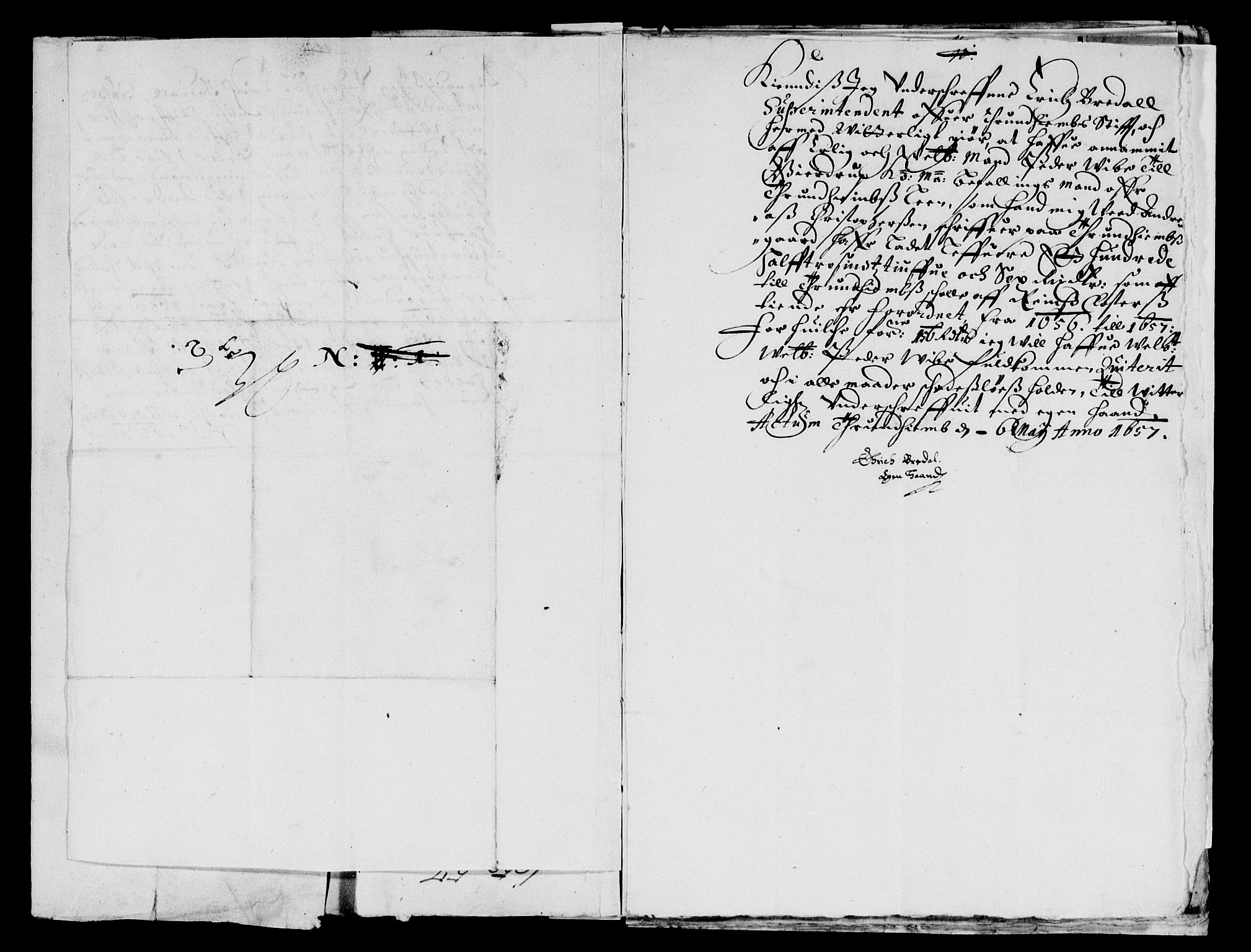 Rentekammeret inntil 1814, Reviderte regnskaper, Lensregnskaper, AV/RA-EA-5023/R/Rb/Rbw/L0126: Trondheim len, 1656-1657