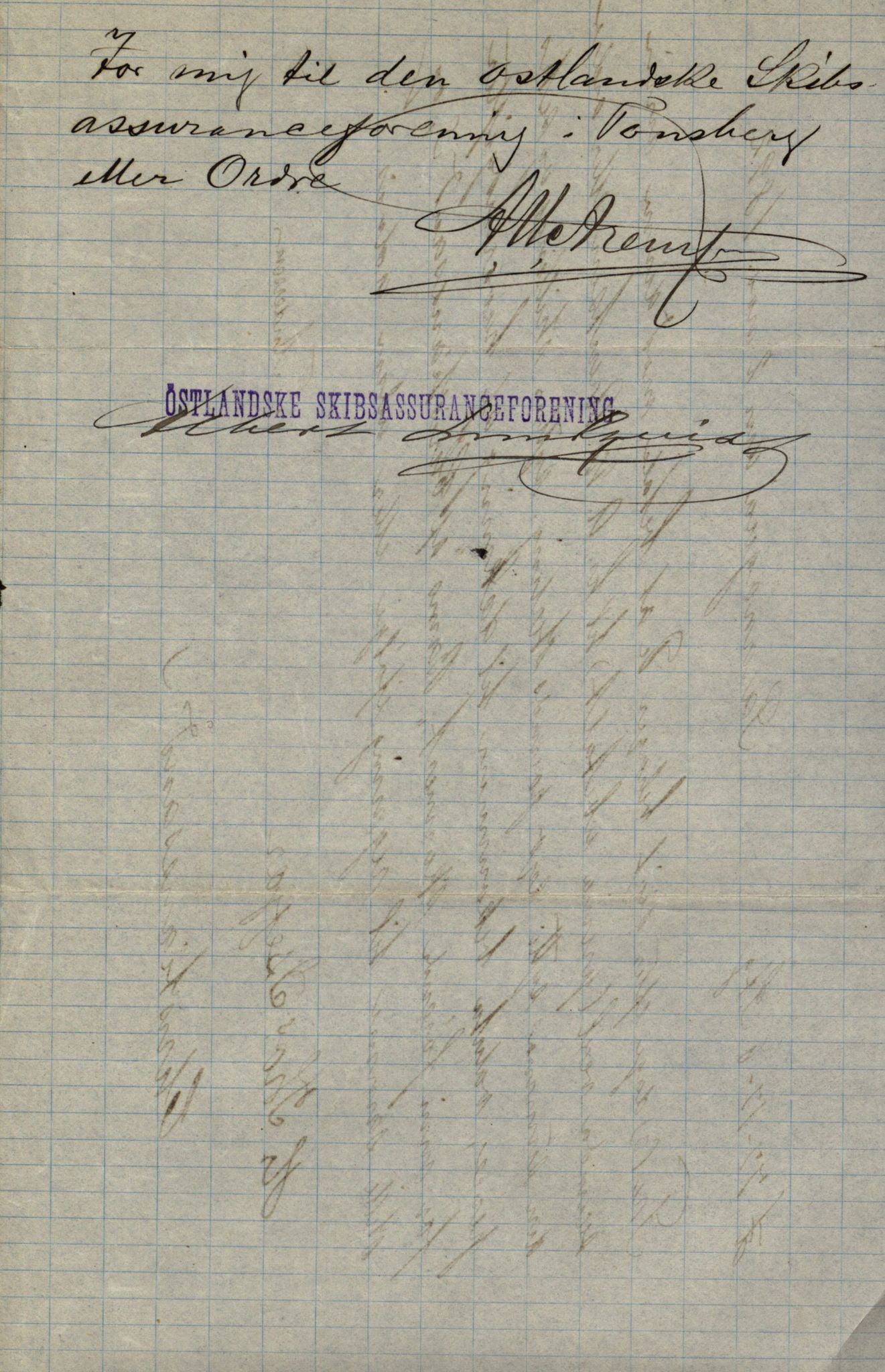 Pa 63 - Østlandske skibsassuranceforening, VEMU/A-1079/G/Ga/L0029/0006: Havaridokumenter / Alart, Aleyon, Agra, Dagmar, Minerva, Eugine, 1892