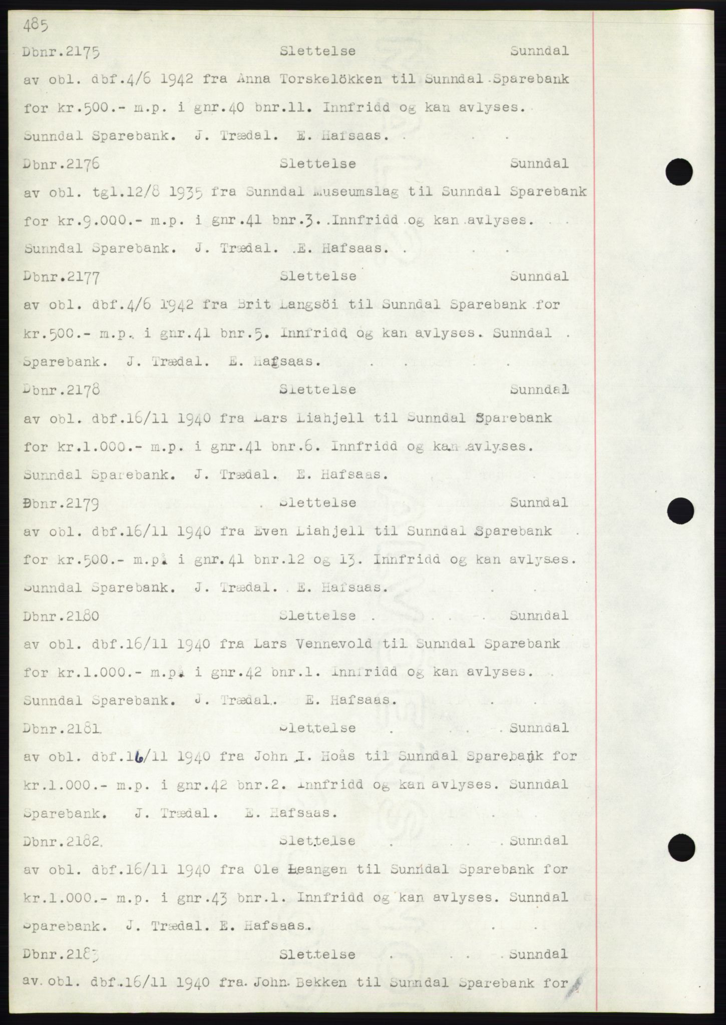 Nordmøre sorenskriveri, SAT/A-4132/1/2/2Ca: Pantebok nr. C82b, 1946-1951, Dagboknr: 2175/1948
