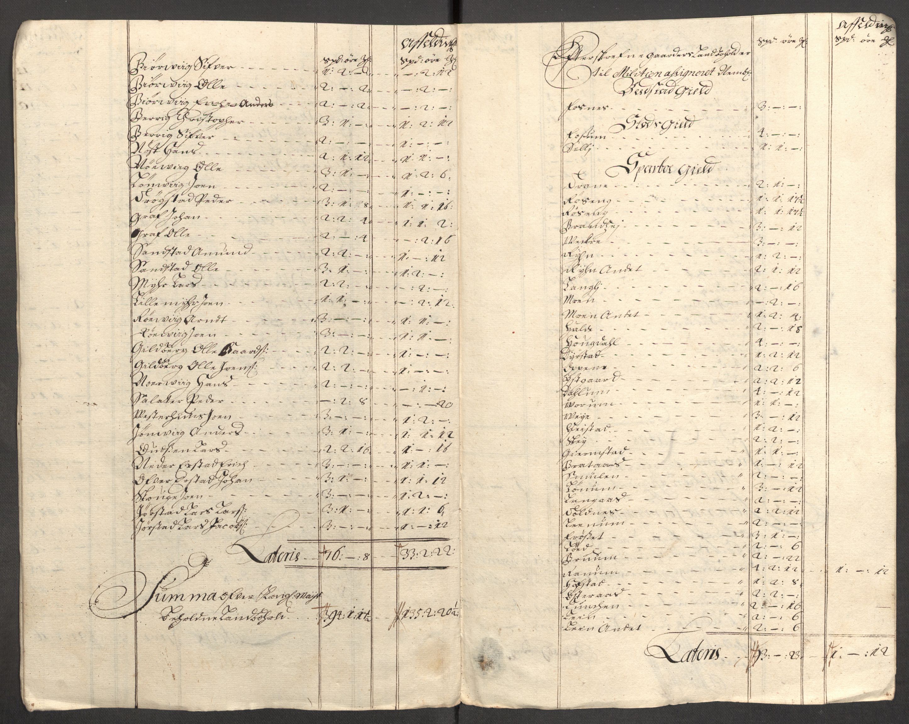 Rentekammeret inntil 1814, Reviderte regnskaper, Fogderegnskap, AV/RA-EA-4092/R63/L4315: Fogderegnskap Inderøy, 1706-1707, s. 426