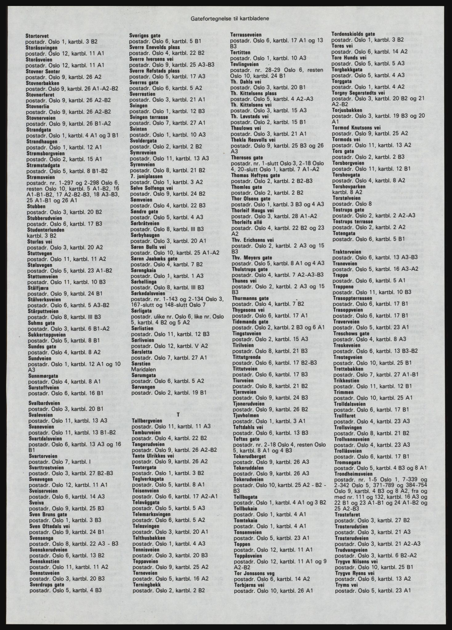 Kristiania/Oslo adressebok, PUBL/-, 1981-1982