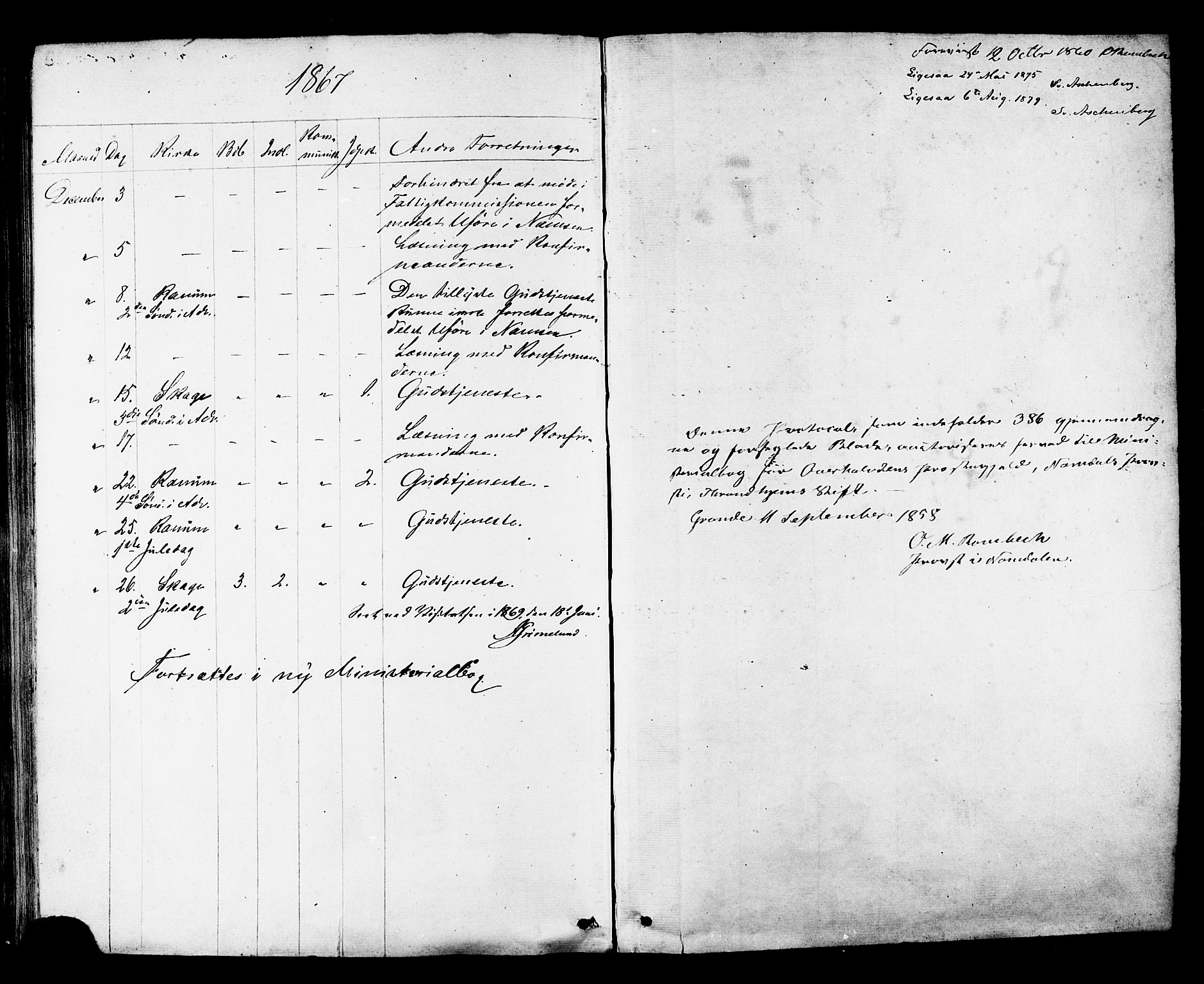 Ministerialprotokoller, klokkerbøker og fødselsregistre - Nord-Trøndelag, SAT/A-1458/764/L0553: Ministerialbok nr. 764A08, 1858-1880