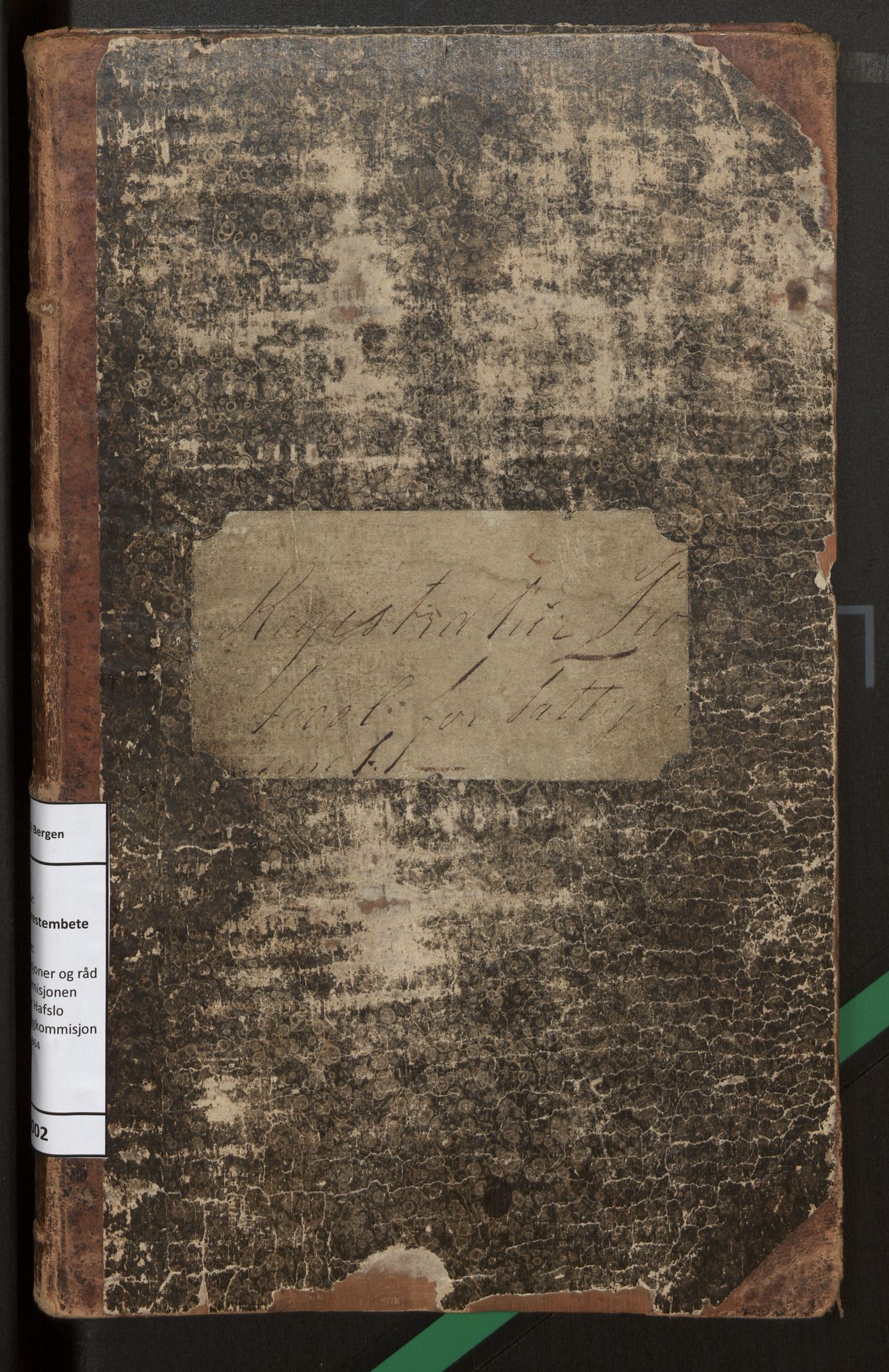 Hafslo sokneprestembete, SAB/A-80301/J/Jc/L0002: Journal for Hafslo prestegjelds fattigkommisjon, 1847-1864