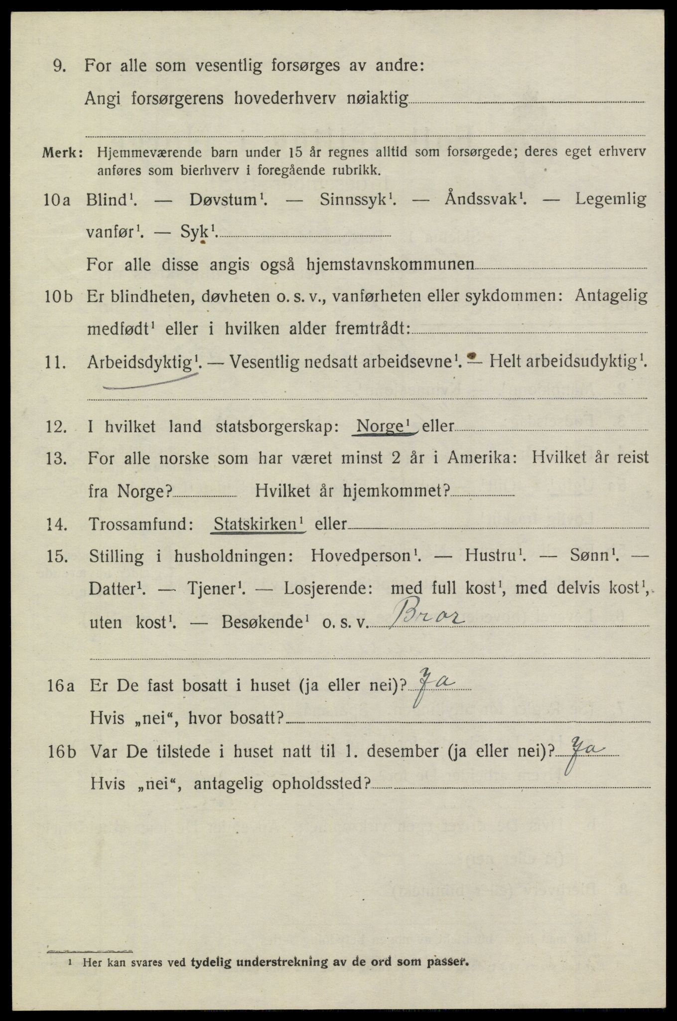 SAKO, Folketelling 1920 for 0823 Heddal herred, 1920, s. 7913