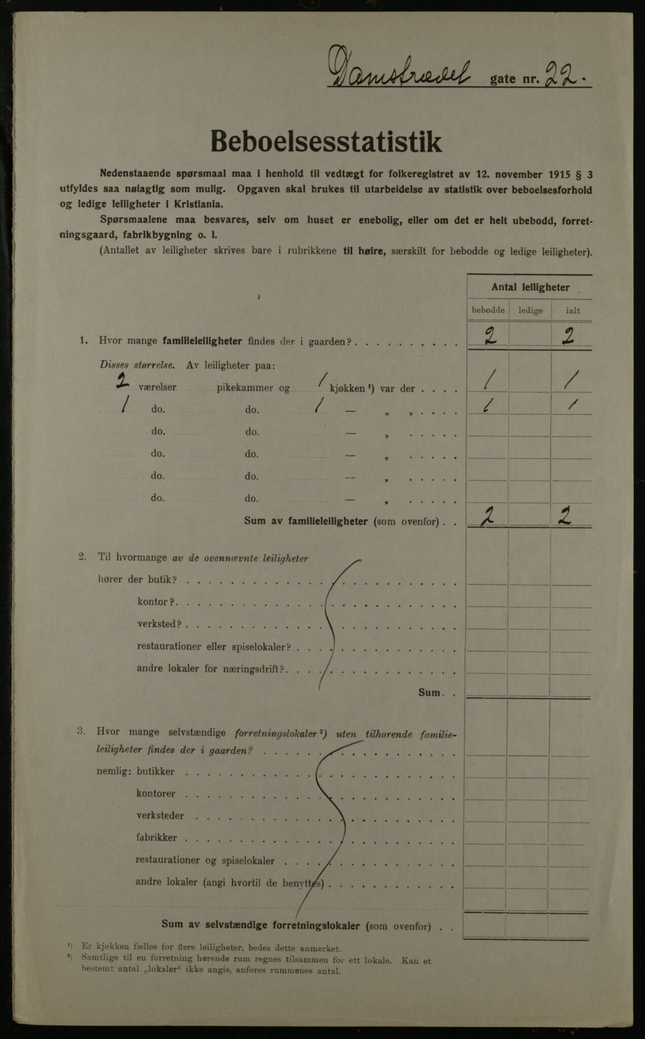 OBA, Kommunal folketelling 1.12.1923 for Kristiania, 1923, s. 16379