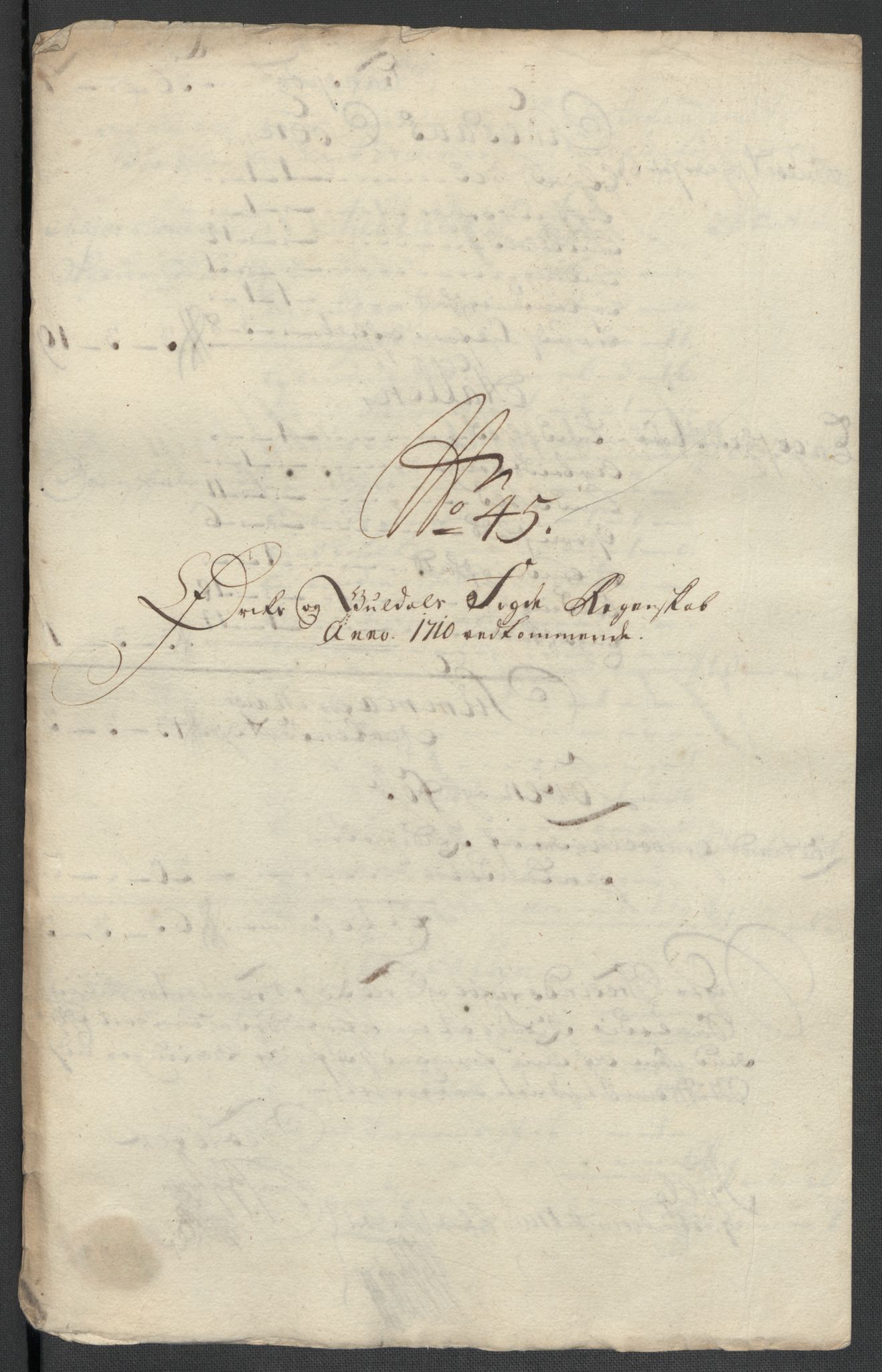 Rentekammeret inntil 1814, Reviderte regnskaper, Fogderegnskap, RA/EA-4092/R60/L3960: Fogderegnskap Orkdal og Gauldal, 1710, s. 392