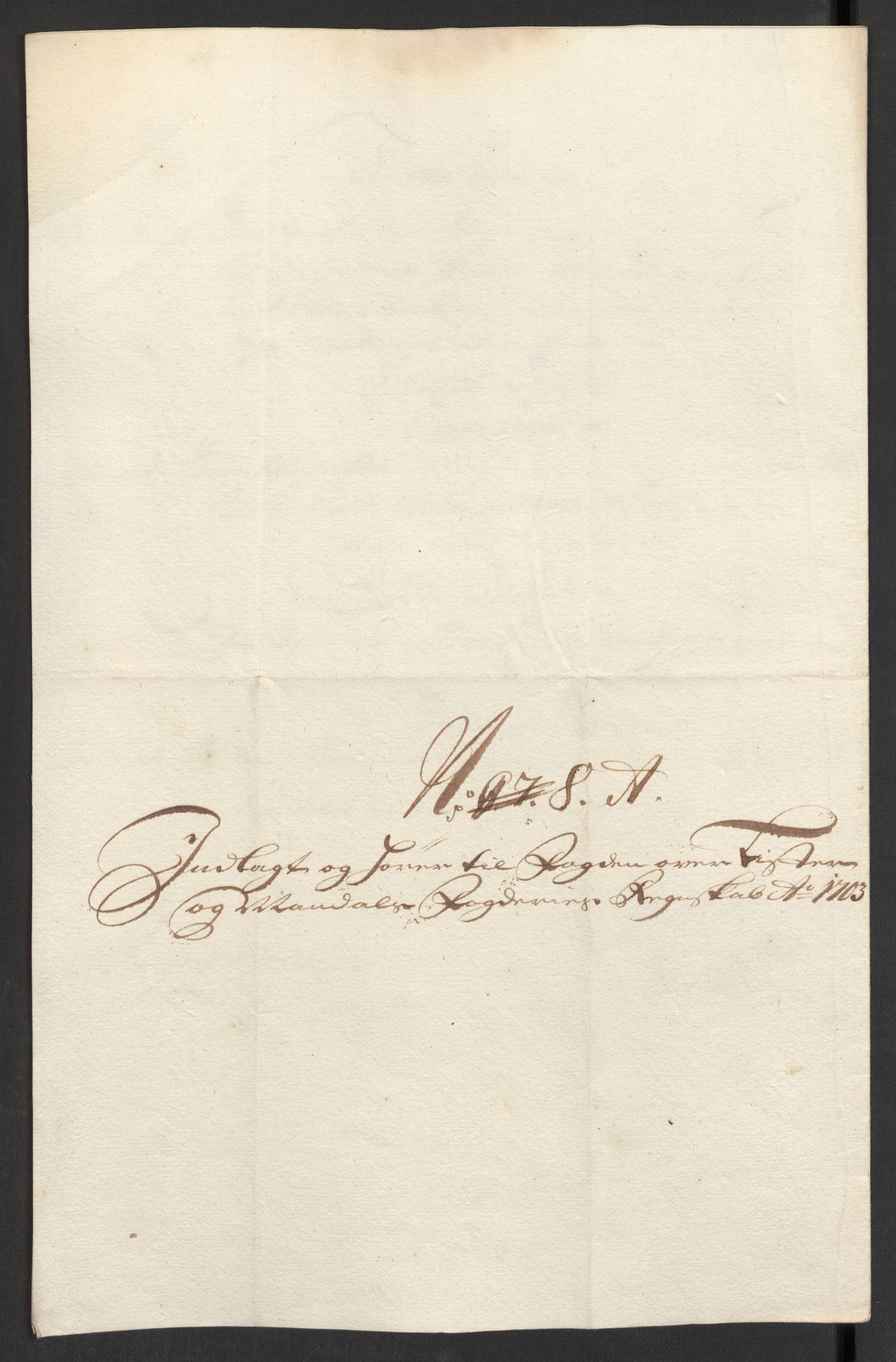 Rentekammeret inntil 1814, Reviderte regnskaper, Fogderegnskap, RA/EA-4092/R43/L2550: Fogderegnskap Lista og Mandal, 1703-1704, s. 64