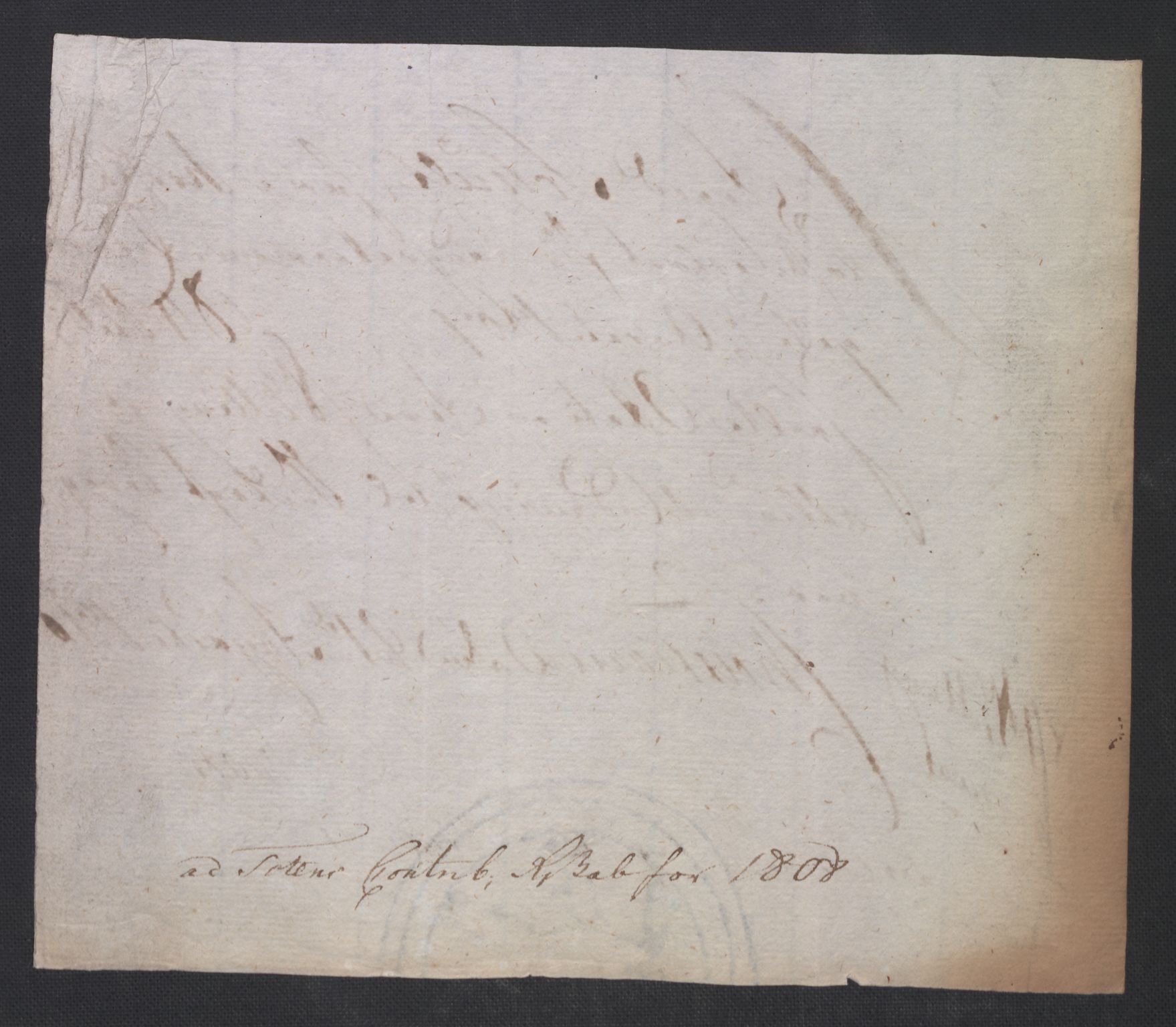 Rentekammeret inntil 1814, Reviderte regnskaper, Fogderegnskap, RA/EA-4092/R19/L1396: Fogderegnskap Toten, Hadeland og Vardal, 1808, s. 697