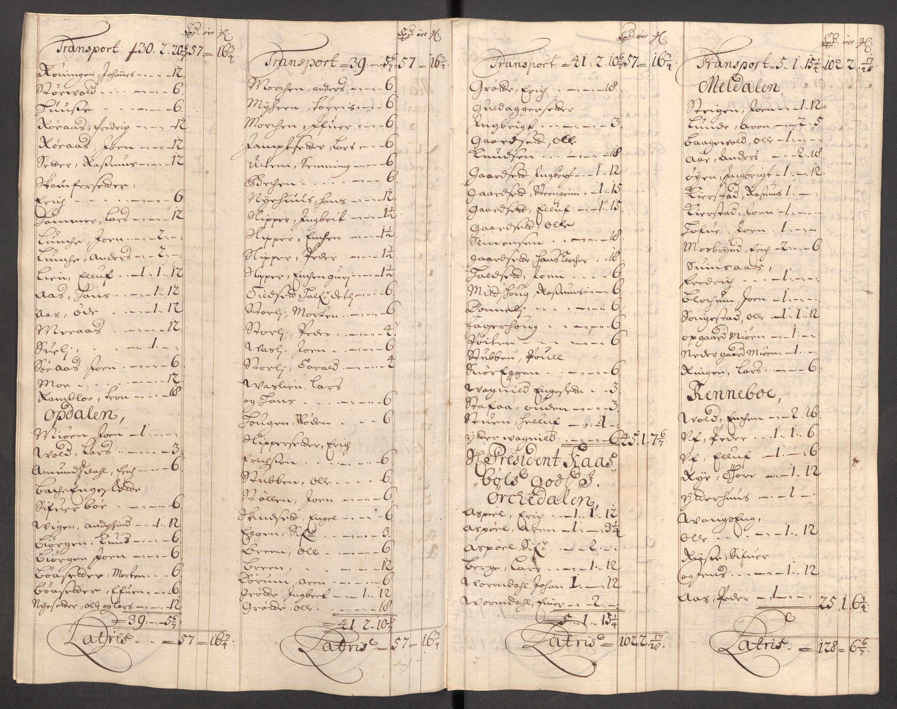 Rentekammeret inntil 1814, Reviderte regnskaper, Fogderegnskap, RA/EA-4092/R60/L3947: Fogderegnskap Orkdal og Gauldal, 1697, s. 112