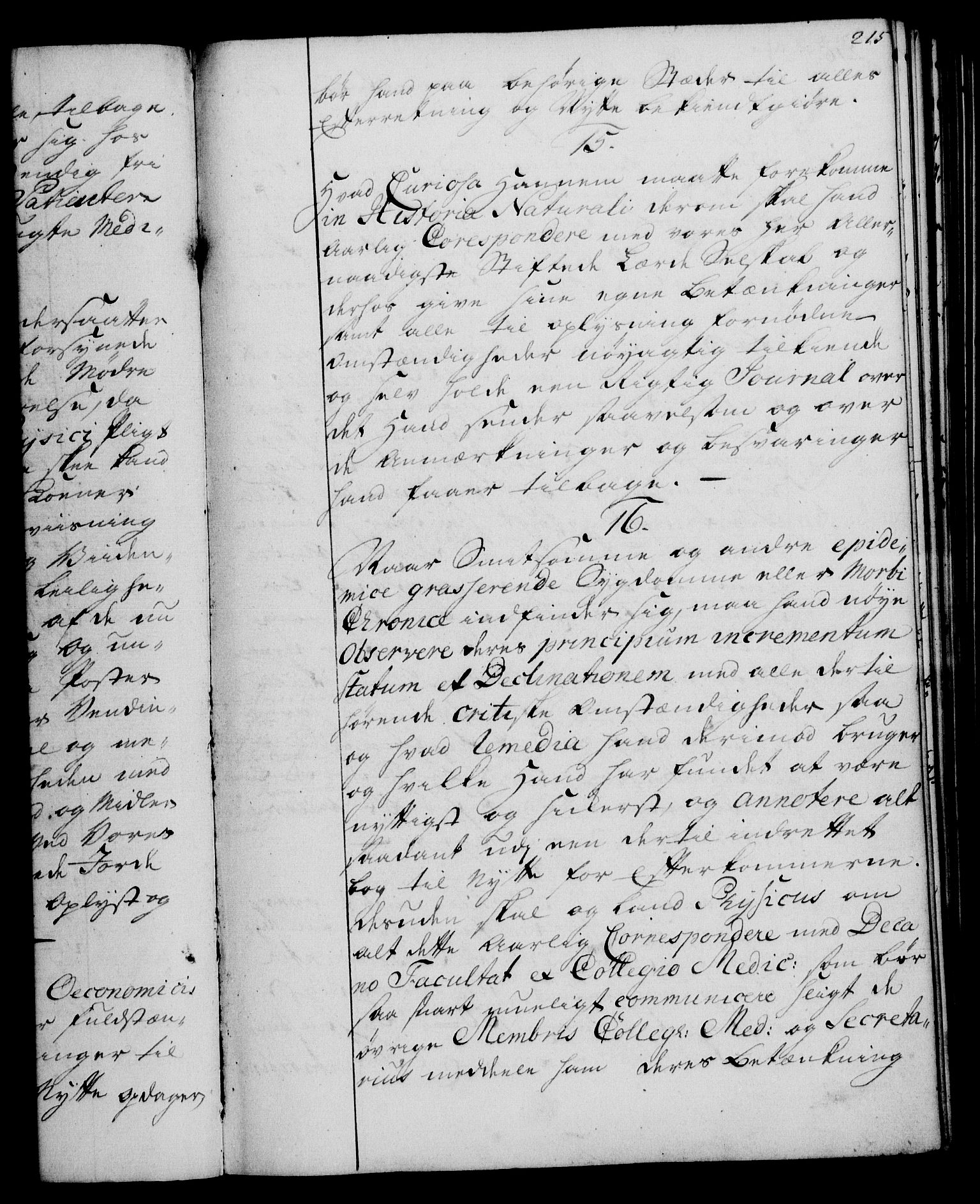 Rentekammeret, Kammerkanselliet, RA/EA-3111/G/Gg/Ggi/L0003: Norsk instruksjonsprotokoll med register (merket RK 53.36), 1751-1775, s. 215