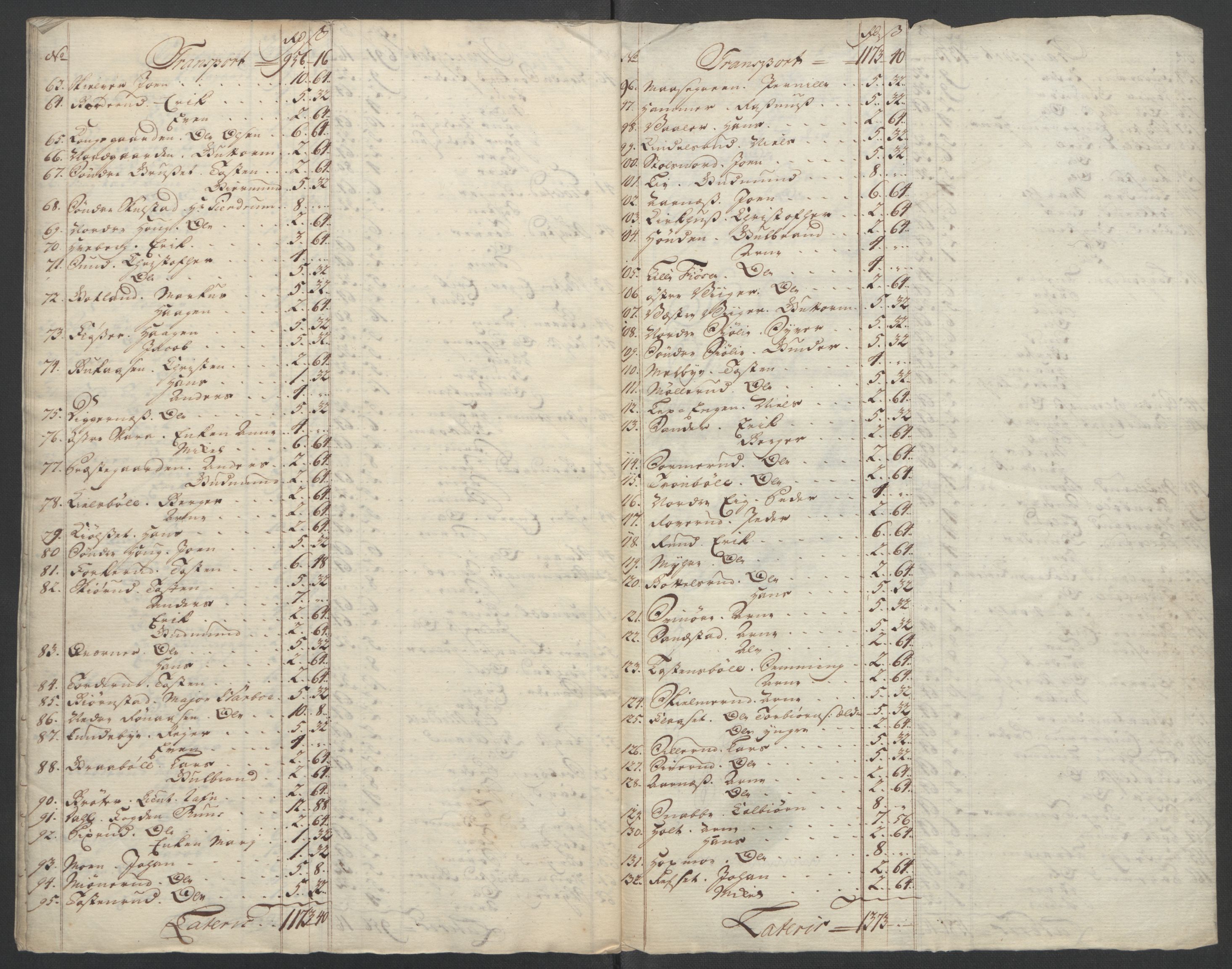 Rentekammeret inntil 1814, Reviderte regnskaper, Fogderegnskap, AV/RA-EA-4092/R14/L0959: Ekstraskatten Solør og Odal, 1763-1770, s. 522