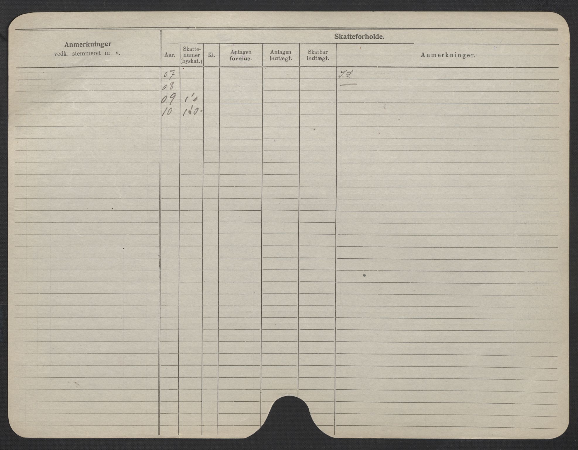 Oslo folkeregister, Registerkort, AV/SAO-A-11715/F/Fa/Fac/L0020: Kvinner, 1906-1914, s. 1123b