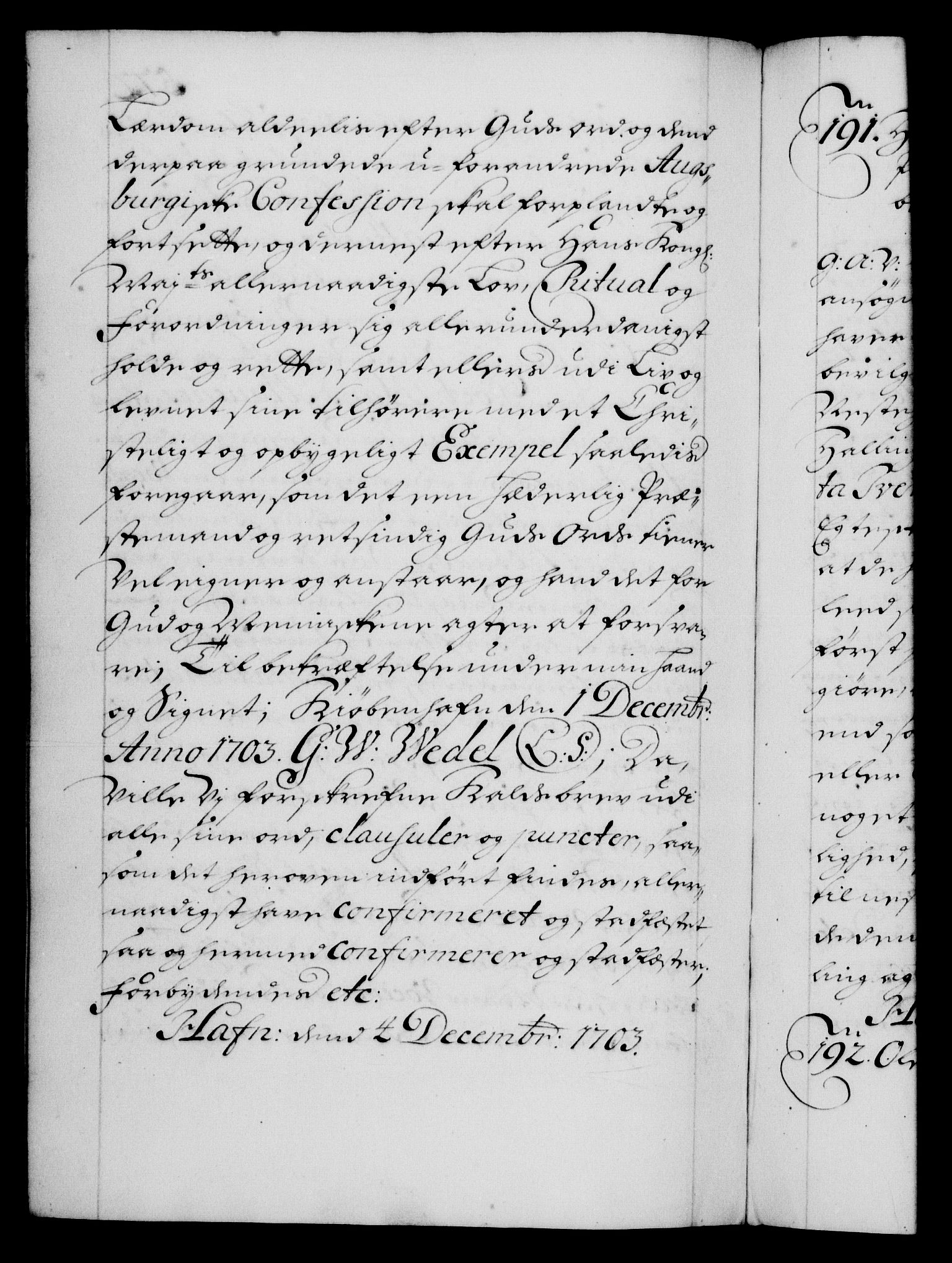 Danske Kanselli 1572-1799, RA/EA-3023/F/Fc/Fca/Fcaa/L0018: Norske registre, 1699-1703, s. 572b
