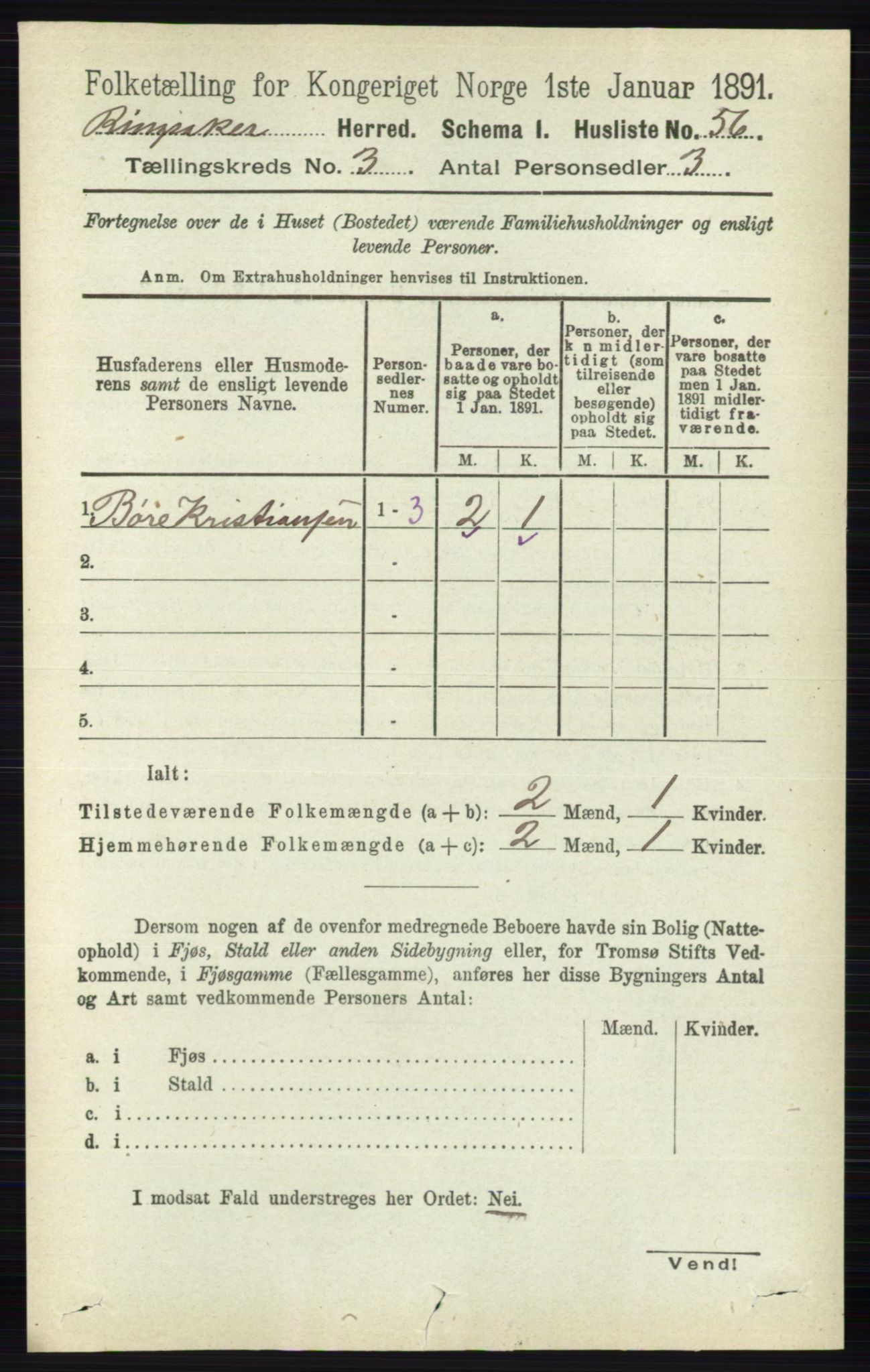 RA, Folketelling 1891 for 0412 Ringsaker herred, 1891, s. 1217