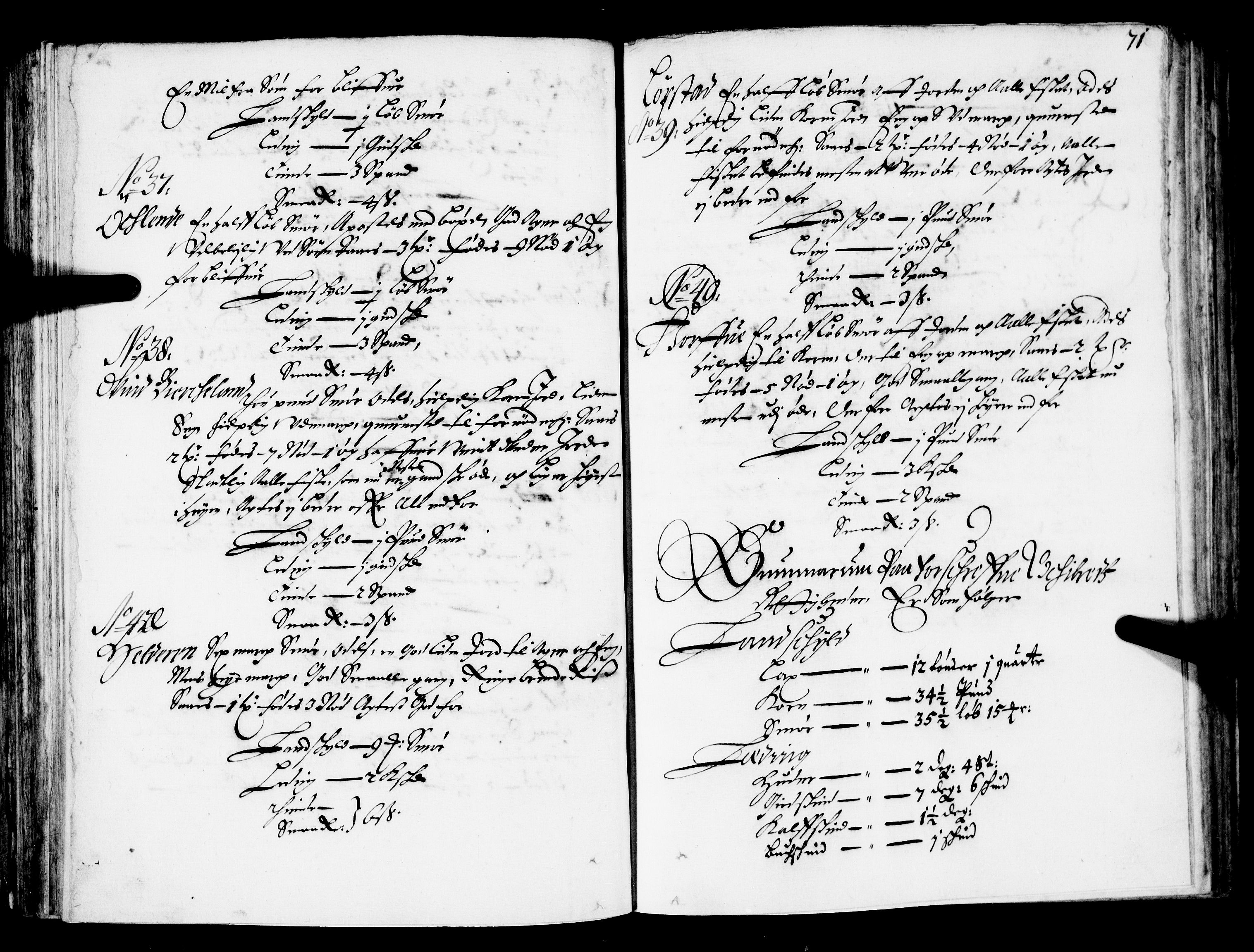 Rentekammeret inntil 1814, Realistisk ordnet avdeling, AV/RA-EA-4070/N/Nb/Nba/L0032: Jæren og Dalane fogderi, 1668, s. 70b-71a