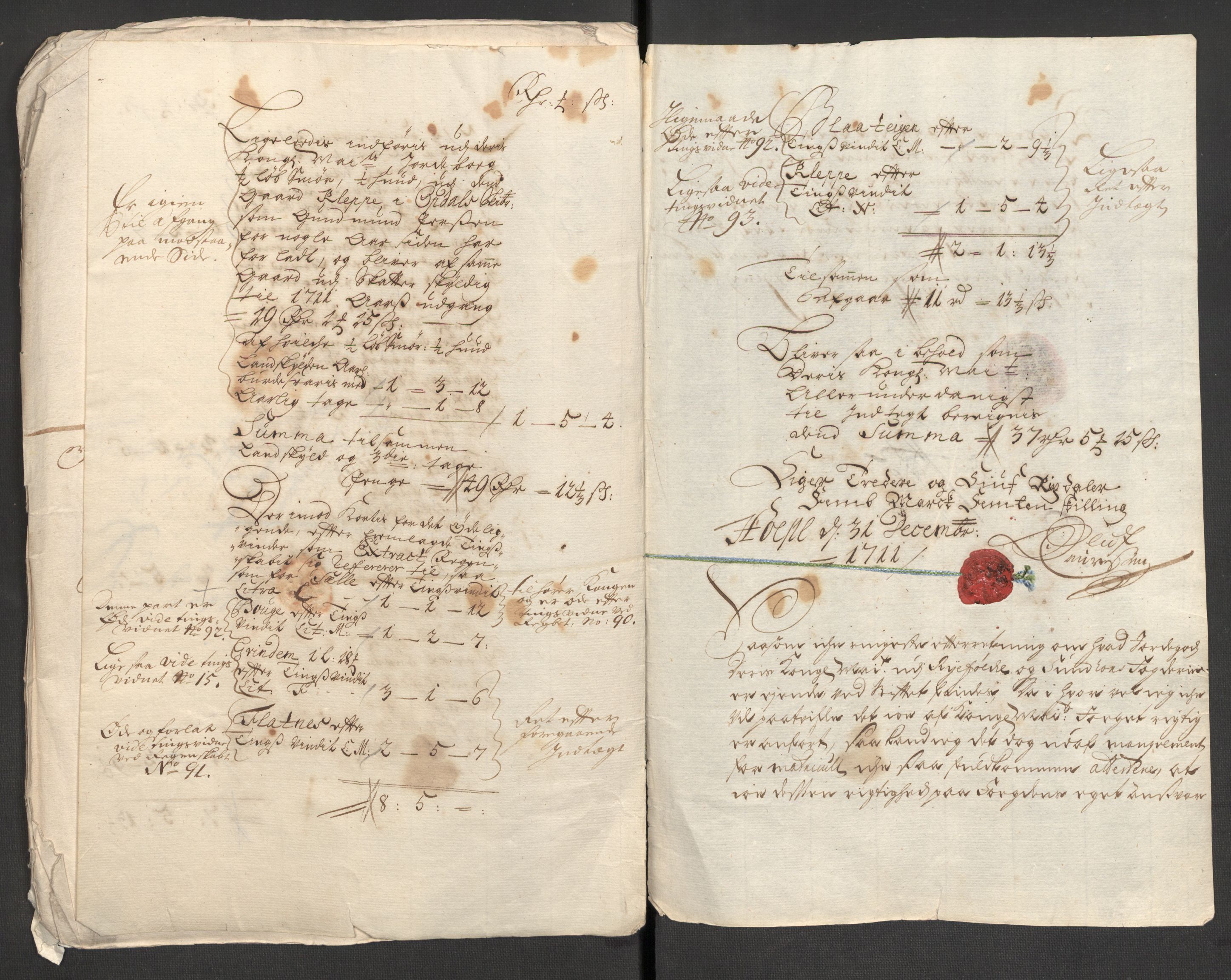 Rentekammeret inntil 1814, Reviderte regnskaper, Fogderegnskap, AV/RA-EA-4092/R48/L2987: Fogderegnskap Sunnhordland og Hardanger, 1711, s. 56