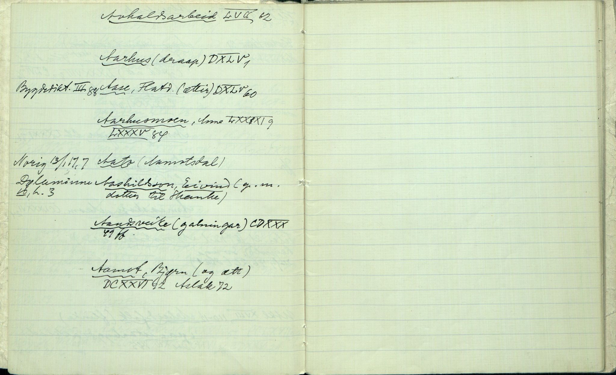 Rikard Berge, TEMU/TGM-A-1003/H/L0003: 3: Katalog yvi Seljord soga, 1912