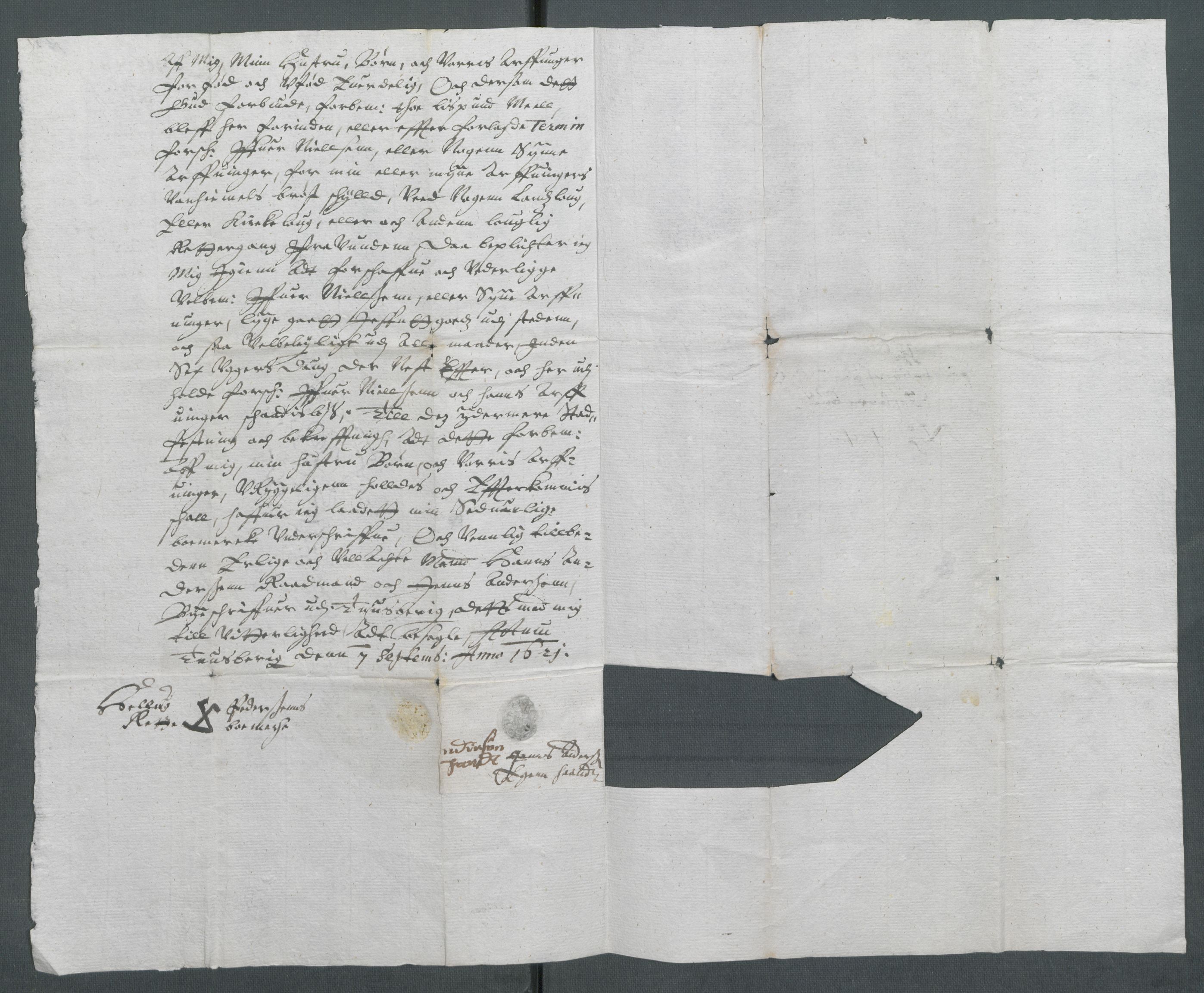 Riksarkivets diplomsamling, AV/RA-EA-5965/F02/L0129b: Dokumenter, 1621, s. 48