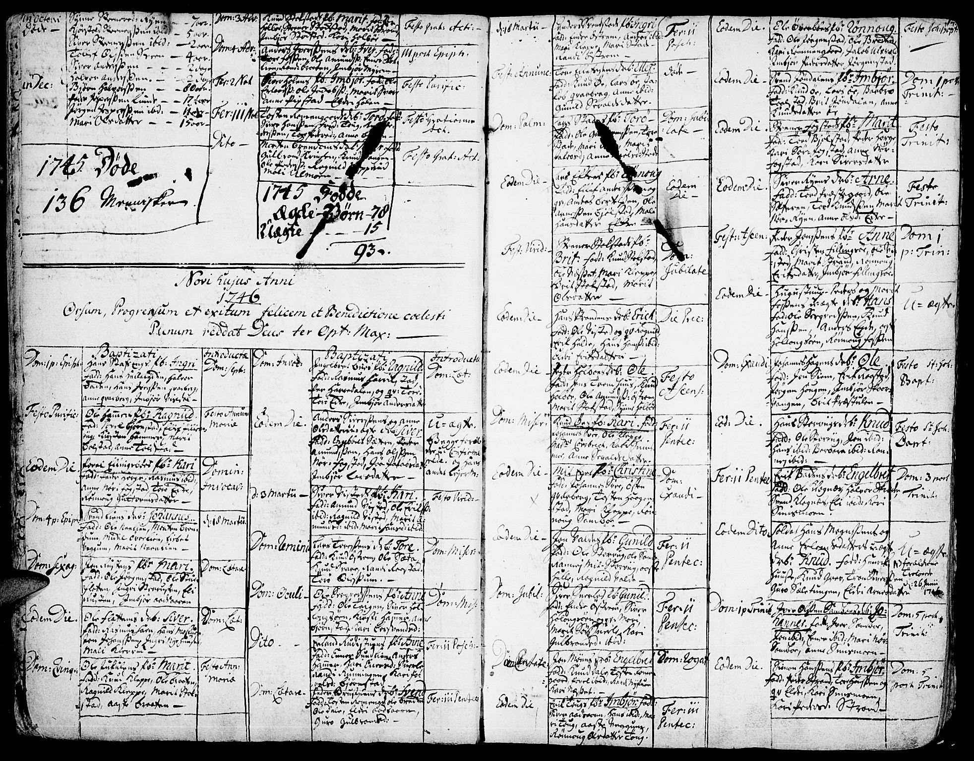 Vågå prestekontor, AV/SAH-PREST-076/H/Ha/Haa/L0001: Ministerialbok nr. 1, 1739-1810, s. 14