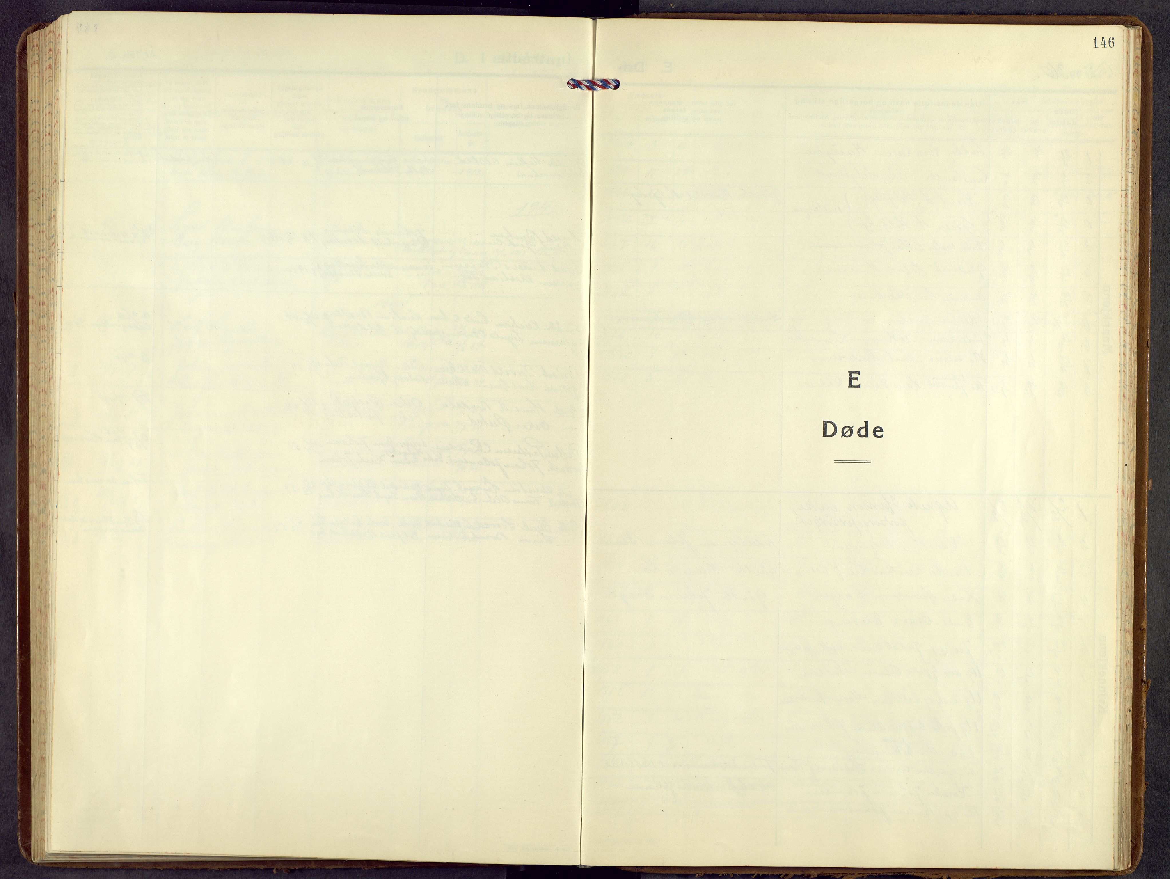 Nes prestekontor, Hedmark, SAH/PREST-020/L/La/L0012: Klokkerbok nr. 12, 1936-1958, s. 146