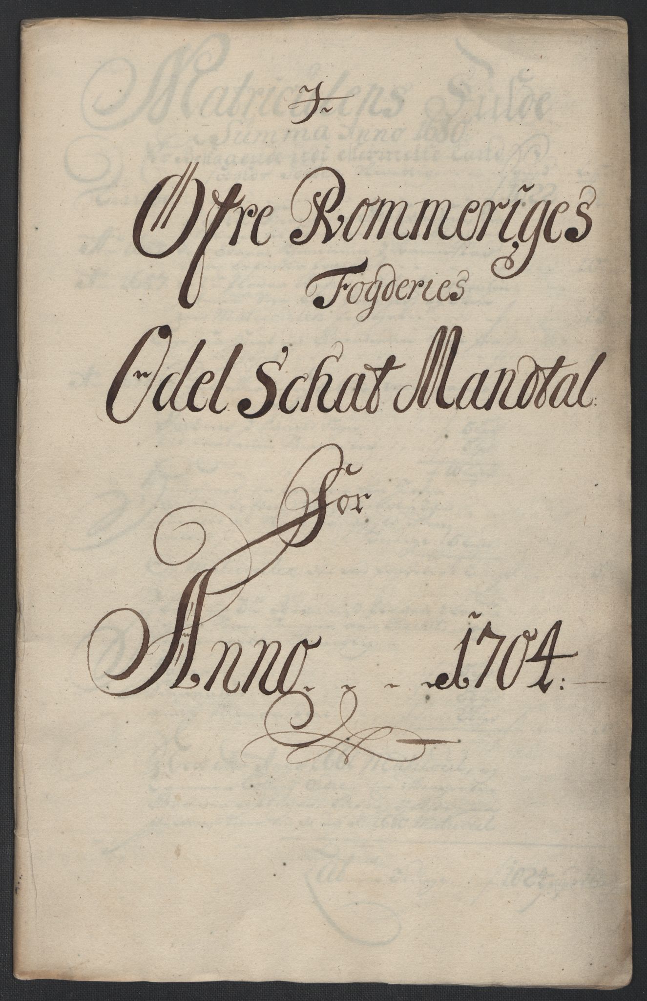 Rentekammeret inntil 1814, Reviderte regnskaper, Fogderegnskap, AV/RA-EA-4092/R12/L0717: Fogderegnskap Øvre Romerike, 1704-1705, s. 154