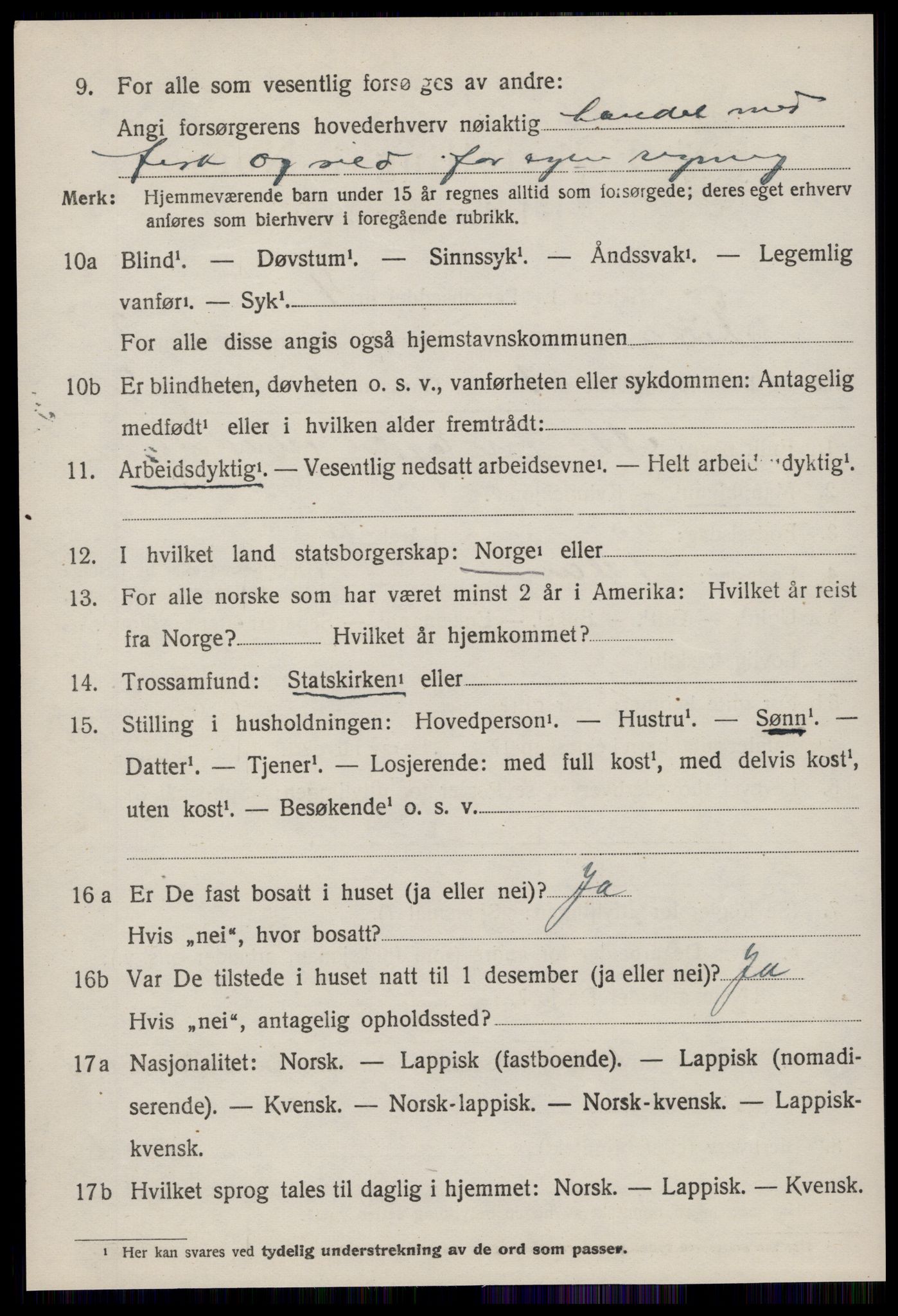 SAT, Folketelling 1920 for 1616 Fillan herred, 1920, s. 1471