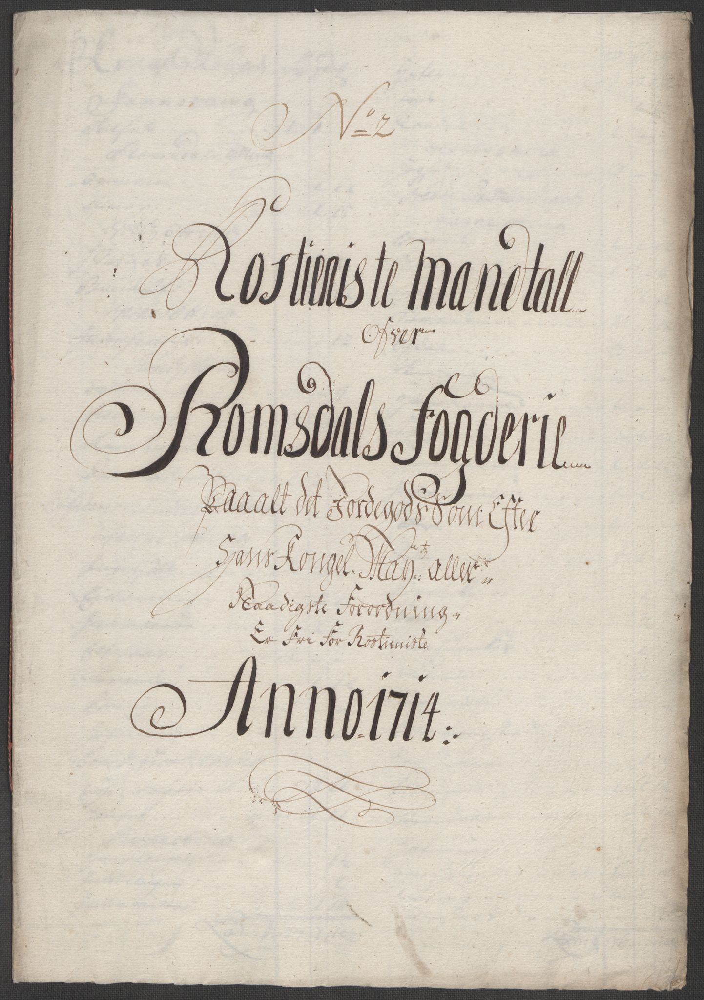 Rentekammeret inntil 1814, Reviderte regnskaper, Fogderegnskap, RA/EA-4092/R55/L3662: Fogderegnskap Romsdal, 1713-1714, s. 350