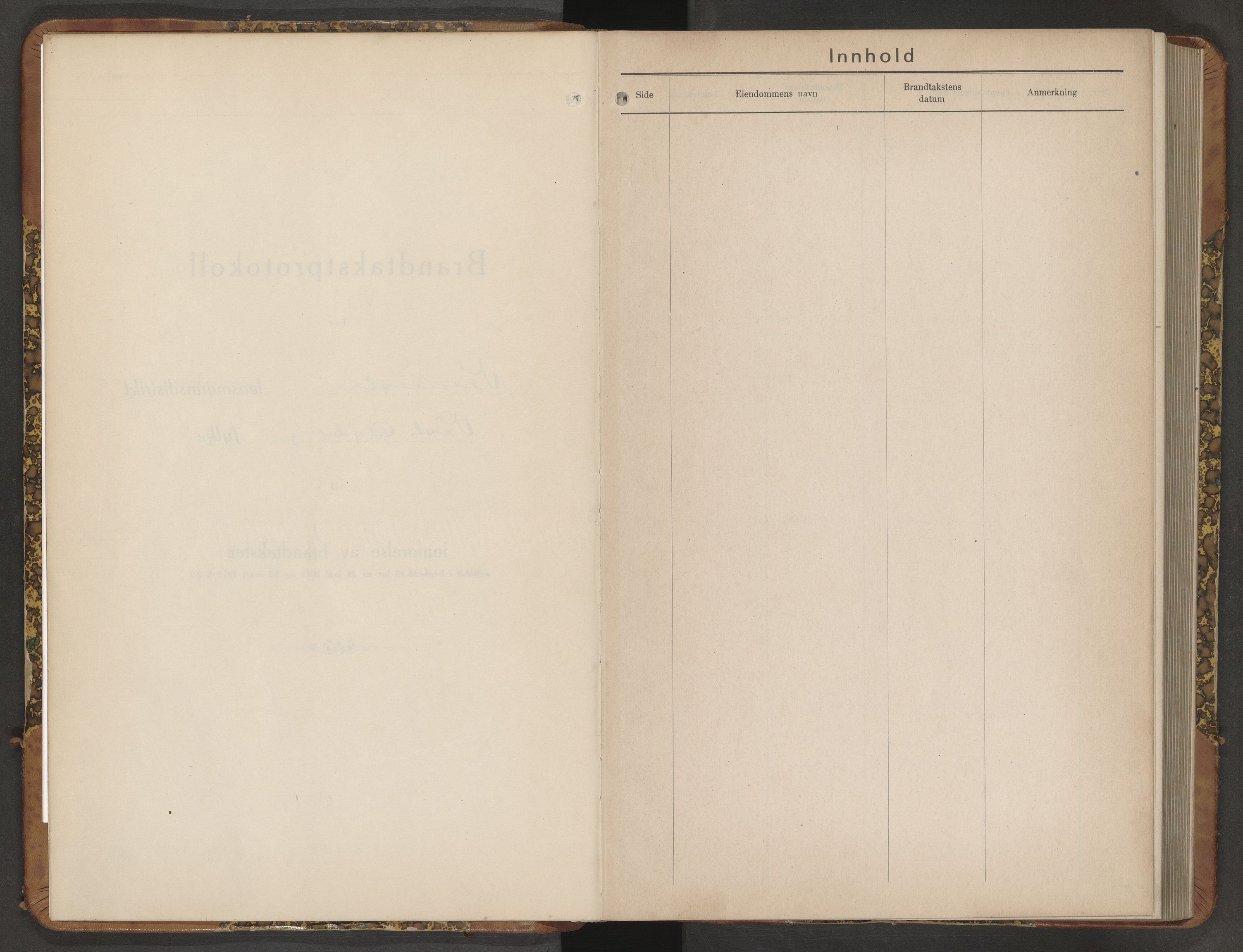 Norges Brannkasse Vennesla, AV/SAK-2241-0055/F/Fa/L0002: Branntakstprotokoll nr. 2 med gårdsnavnregister, 1931-1939
