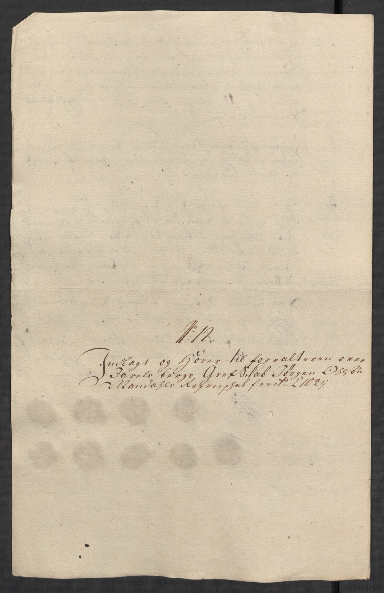 Rentekammeret inntil 1814, Reviderte regnskaper, Fogderegnskap, RA/EA-4092/R32/L1871: Fogderegnskap Jarlsberg grevskap, 1703-1705, s. 257