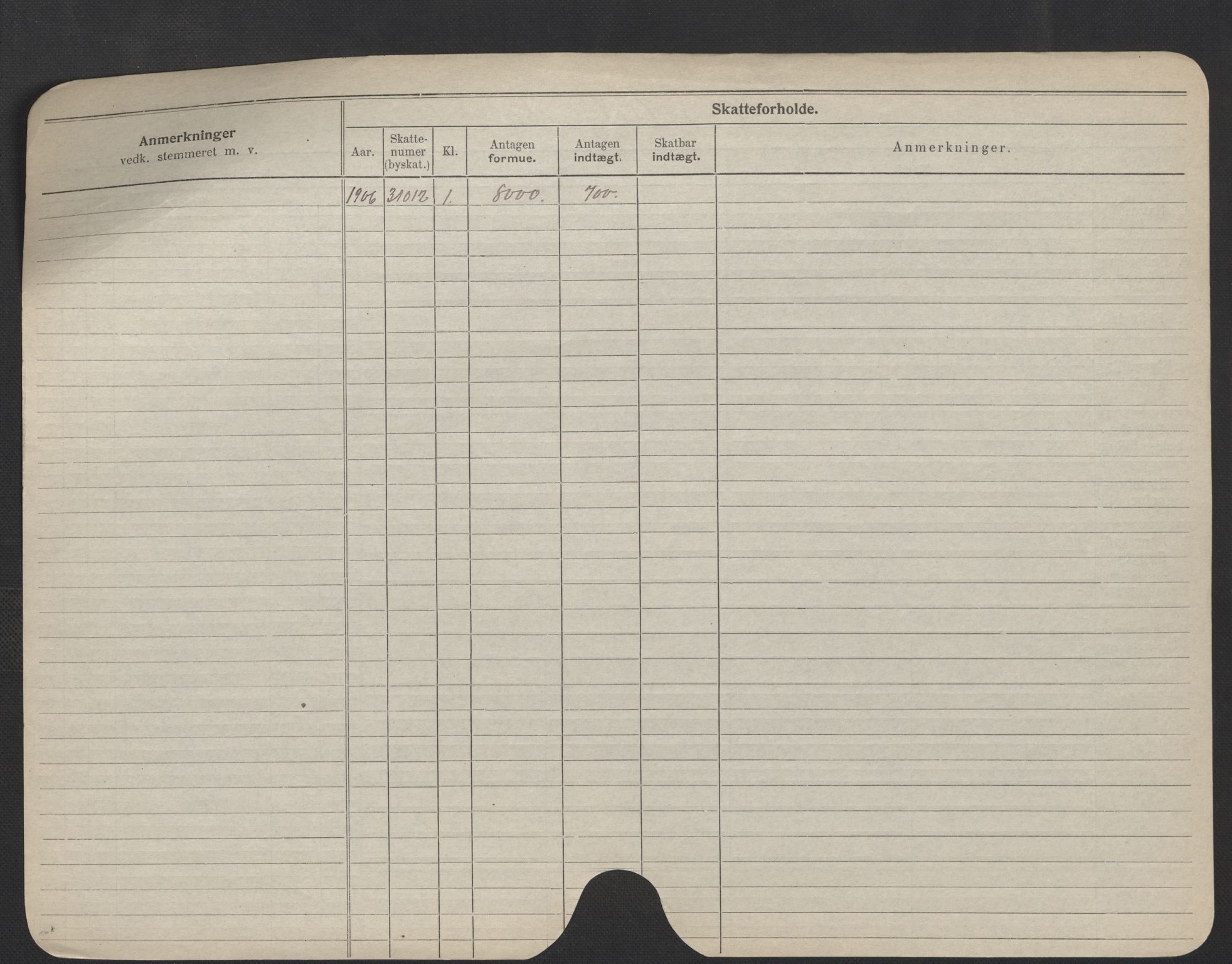 Oslo folkeregister, Registerkort, SAO/A-11715/F/Fa/Fac/L0006: Menn, 1906-1914, s. 275b